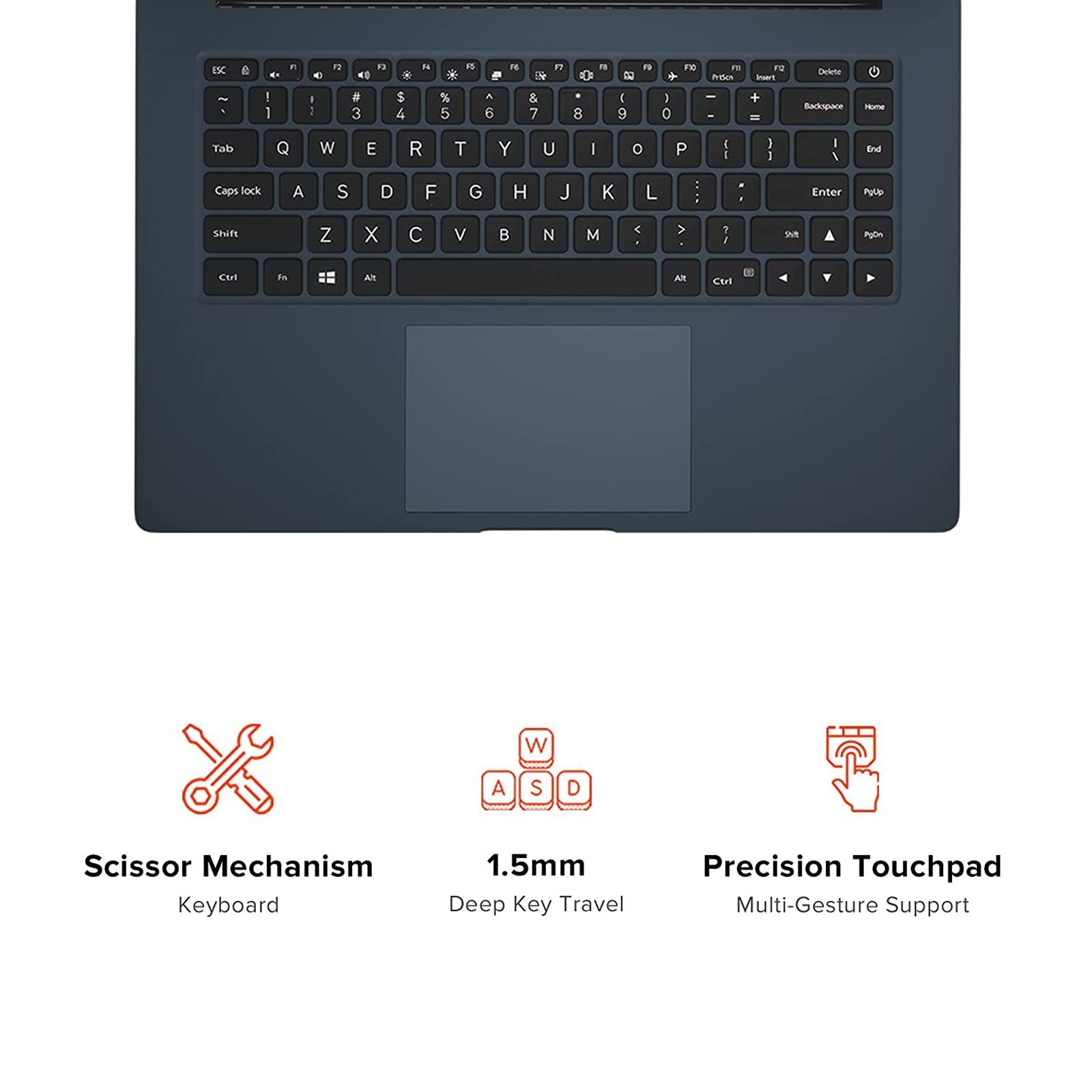 Redmi Book 15 Pro Intel Core i5 11th Gen (15.6 inch, 8GB, 512GB, Windows 10, MS Office 2019, Intel Iris Xe Graphics, FHD IPS Display, Charcoal Grey, JYU4431IN)_4