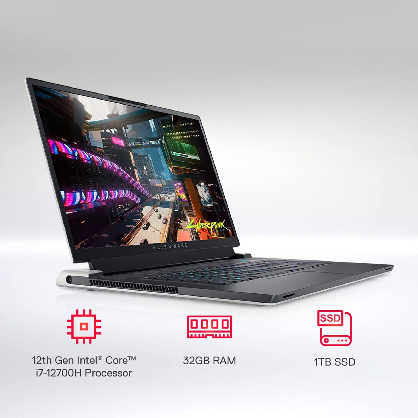 DELL Alienware X17 Intel Core i7 12th Gen (17.3 inch, 32GB, 1TB, Windows 11, MS Office 2021, NVIDIA GeForce RTX 3070 Ti Graphics, FHD IPS Display, Lunar Light, D569943WIN9)_12