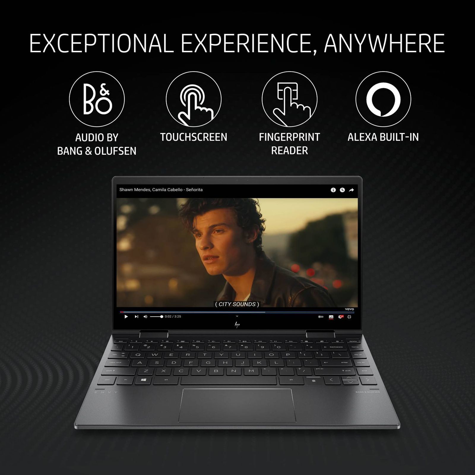 HP Envy x360 13-ay1035AU AMD Ryzen 5 (13.3 inch, 16GB, 512GB, Windows 11, MS Office 2019, AMD Radeon Graphics, FHD IPS Display, Nightfall Black, 54B71PA#ACJ)_13