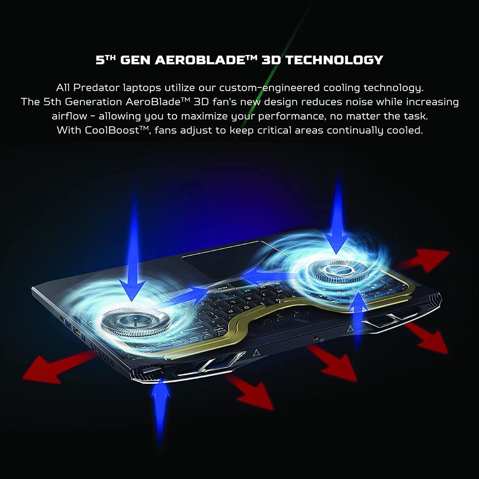 acer Predator Helios 300 PH315-54-909W Intel Core i9 11th Gen Notebook Gaming Laptop (16GB, 1TB SSD, Windows 11 Home, 6GB Graphics, 15.6 inch 165 Hz Full HD IPS Display, NVIDIA GeForce RTX 3060, Abyss Black, 2.50 KG)_12