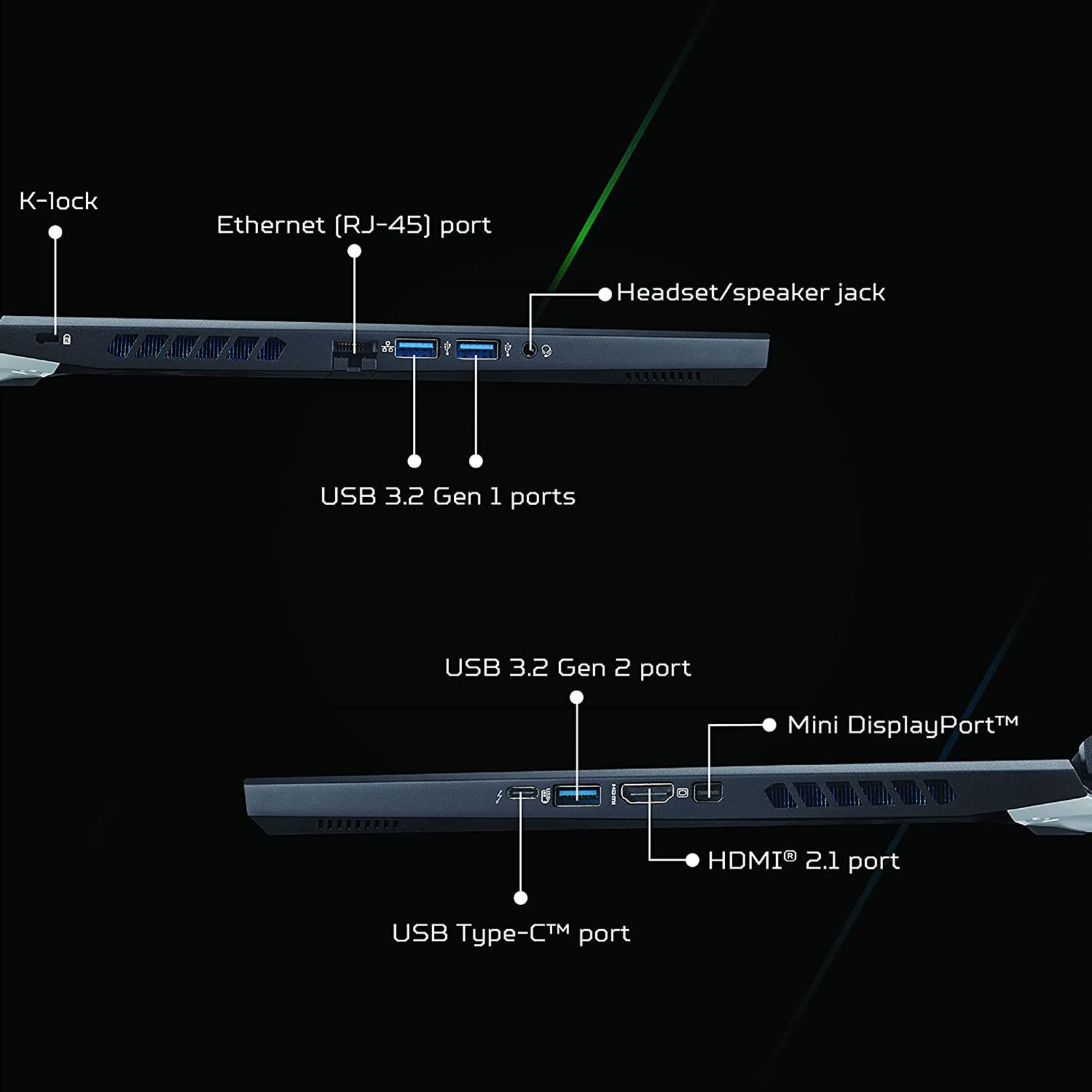 acer Predator Helios 300 PH315-54-909W Intel Core i9 11th Gen Notebook Gaming Laptop (16GB, 1TB SSD, Windows 11 Home, 6GB Graphics, 15.6 inch 165 Hz Full HD IPS Display, NVIDIA GeForce RTX 3060, Abyss Black, 2.50 KG)_14