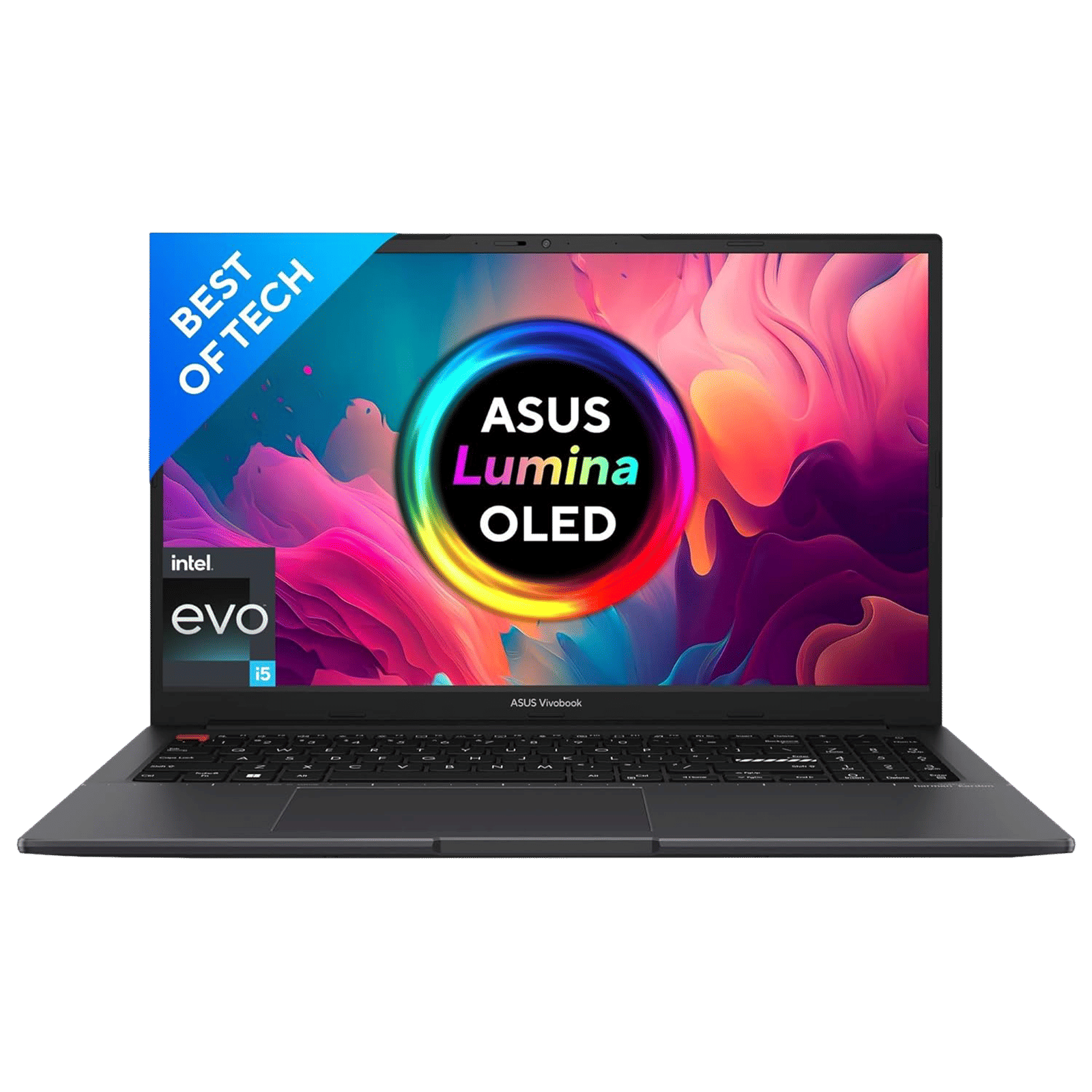 ASUS S3502ZA-L502WS Intel Evo Core i5 12th Gen (15.6 inch, 16GB, 512GB, Windows 11, MS Office, Intel Iris Xe Graphics, OLED Display, Indie Black, S3502ZA-L502WS)_1