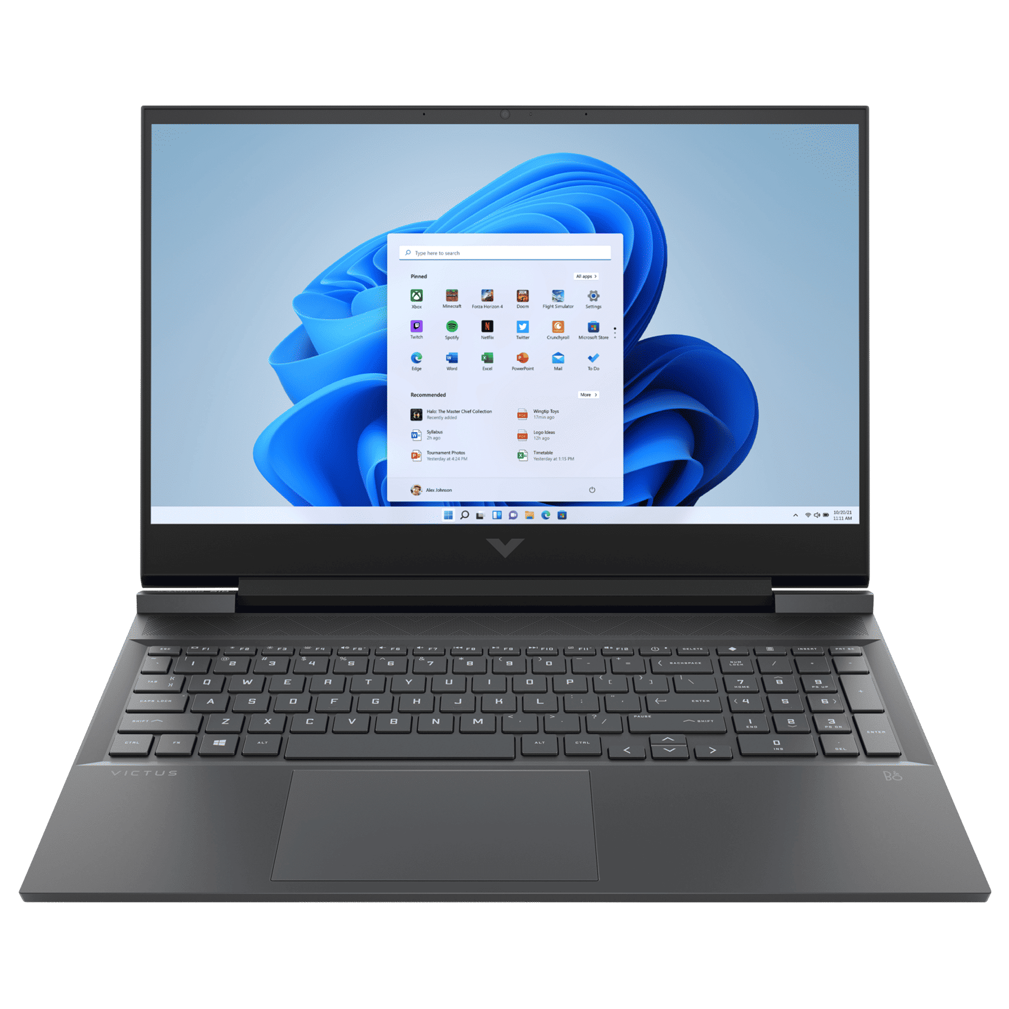 HP Victus 16-e0352AX AMD Ryzen 5 5600H Gaming Laptop (8GB, 512GB SSD, Windows 11 Home, 4GB Graphics, 16.1 inch 144 Hz Full HD IPS Display, NVIDIA GeForce GTX 1650, MS Office 2021, Mica Silver, 2.46 KG)_1