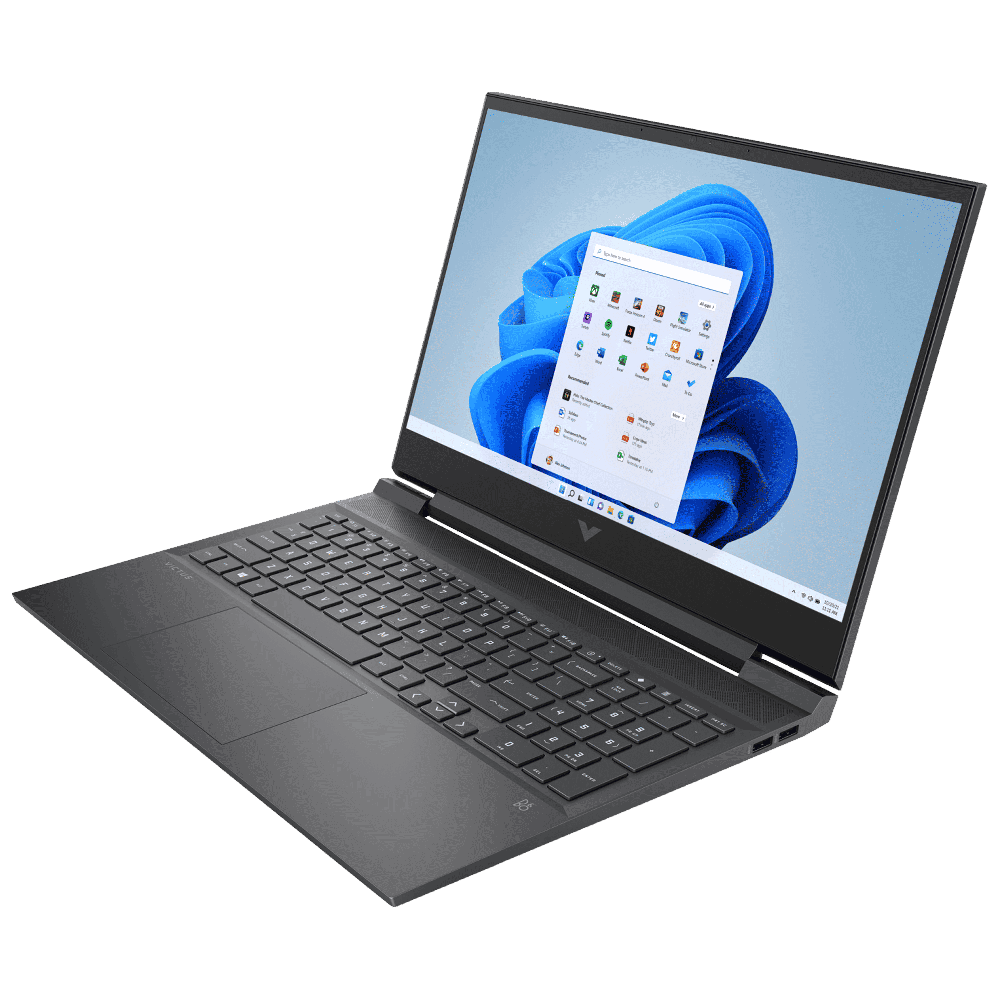 HP Victus 16-e0352AX AMD Ryzen 5 5600H Gaming Laptop (8GB, 512GB SSD, Windows 11 Home, 4GB Graphics, 16.1 inch 144 Hz Full HD IPS Display, NVIDIA GeForce GTX 1650, MS Office 2021, Mica Silver, 2.46 KG)_11