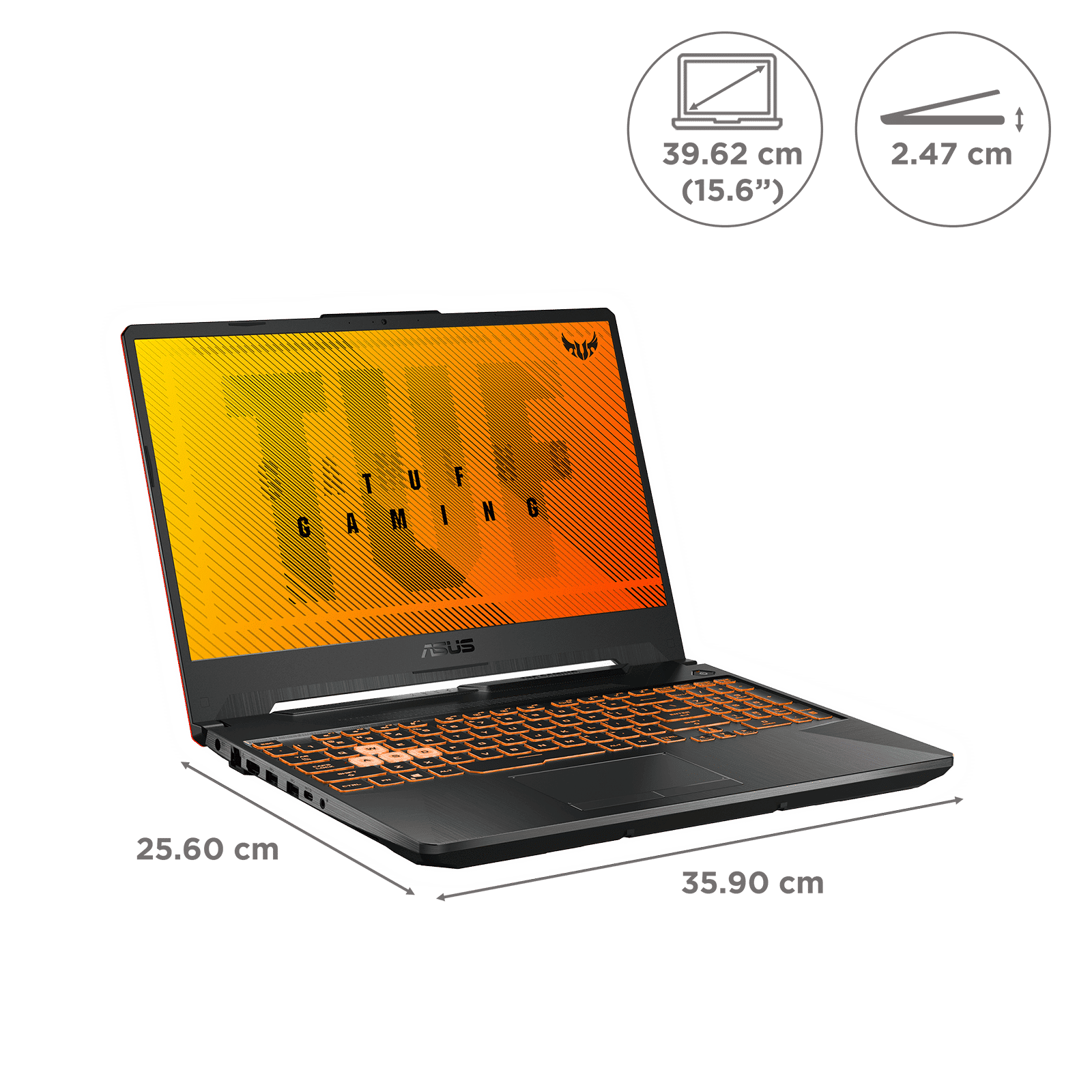 ASUS TUF Gaming F15 FX506LHB-HN355WS Intel Core i5 10th Gen Gaming Laptop (8GB, 512GB SSD, Windows 11 Home, 4GB Graphics, 15.6 inch 144 Hz Full HD IPS Display, NVIDIA GeForce GTX 1650, MS Office 2019, Bonfire Black, 2.3 KG) ASUS TUF Gaming F15 FX506LHB-HN355WS Intel Core i5 10th Gen Gaming Laptop (8GB, 512GB SSD, Windows 11 Home, 4GB Graphics, 15.6 inch 144 Hz Full HD IPS Display, NVIDIA GeForce GTX 1650, MS Office 2019, Bonfire Black, 2.3 KG)_2