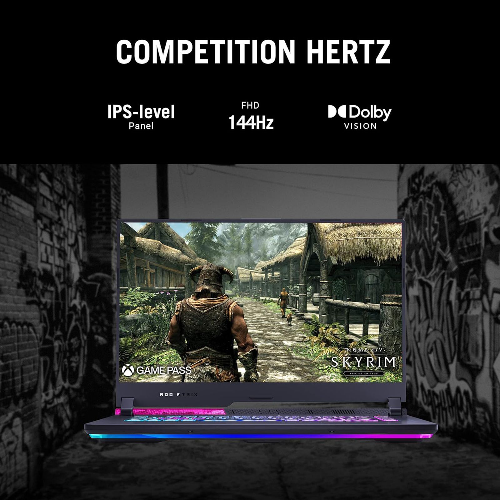 ASUS ROG Strix G15 G513RC-HN085WS AMD Ryzen 7 6800H Gaming Laptop (16GB, 1TB SSD, Windows 11 Home, 4GB Graphics, 15.6 inch 144 Hz Full HD IPS Display, NVIDIA GeForce RTX 3050, MS Office 2019, Electro Punk, 2.1 KG)_15