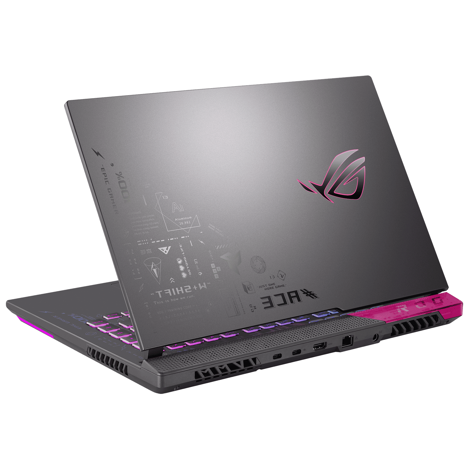 ASUS ROG Strix G15 G513RC-HN085WS AMD Ryzen 7 6800H Gaming Laptop (16GB, 1TB SSD, Windows 11 Home, 4GB Graphics, 15.6 inch 144 Hz Full HD IPS Display, NVIDIA GeForce RTX 3050, MS Office 2019, Electro Punk, 2.1 KG)_7