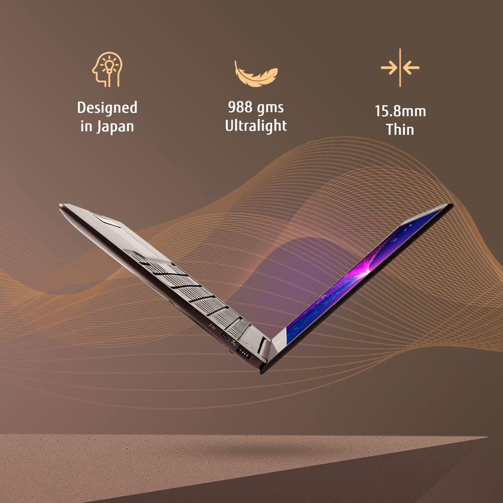 FUJITSU CH Series Intel Core i5 11th Gen (13.3 inch, 16GB, 512GB, Windows 11 Home, MS Office 2021, Intel Iris Xe, LED-Backlit Display, Brown, FPC02548LK)_4