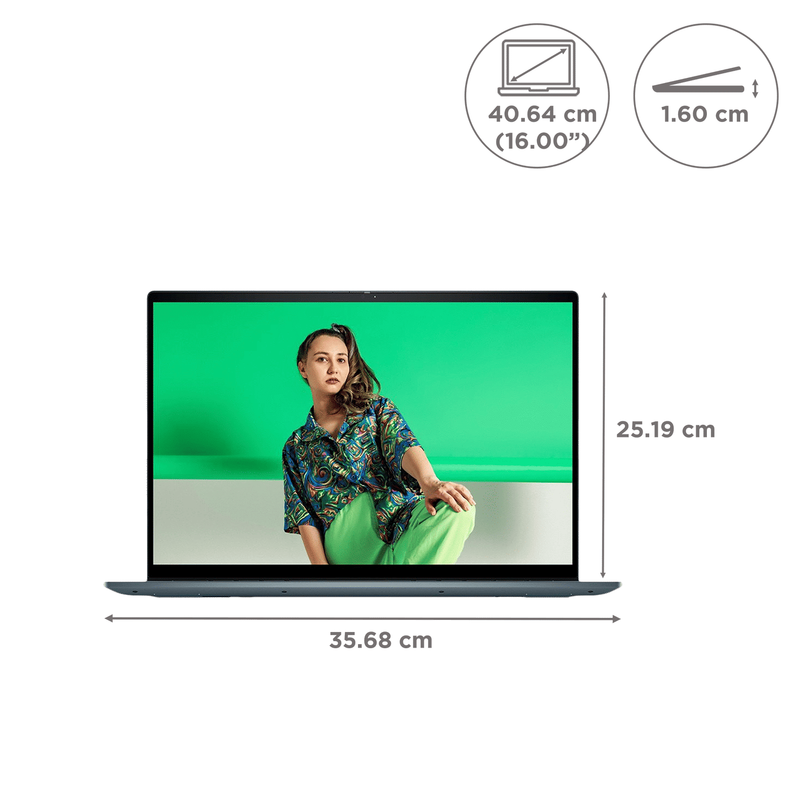 DELL Inspiron 7620 Intel Core i7 11th Gen (16 inch, 16GB, 1TB, Windows 11, MS Office 2021, NVIDIA GeForce MX550, UHD Display, Dark Green, D560781WIN9S)_2