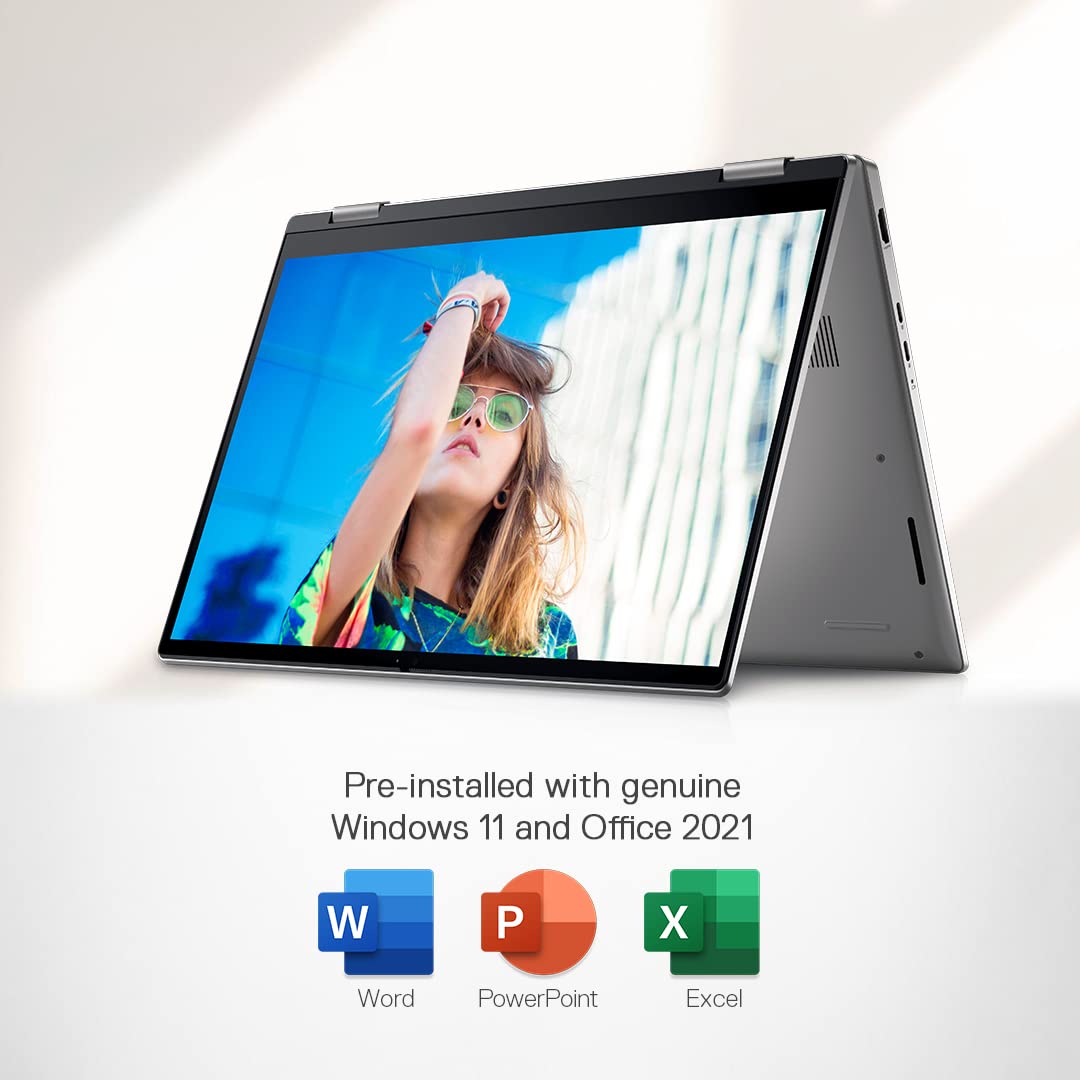 DELL Inspiron 7420 Intel Core i3 12th Gen Touchscreen 2-in-1 Laptop (8GB, 512GB SSD, Windows 11 Home, 14 inch Full HD+ Display, MS Office 2021, Platinum Silver, 1.57 KG)_12