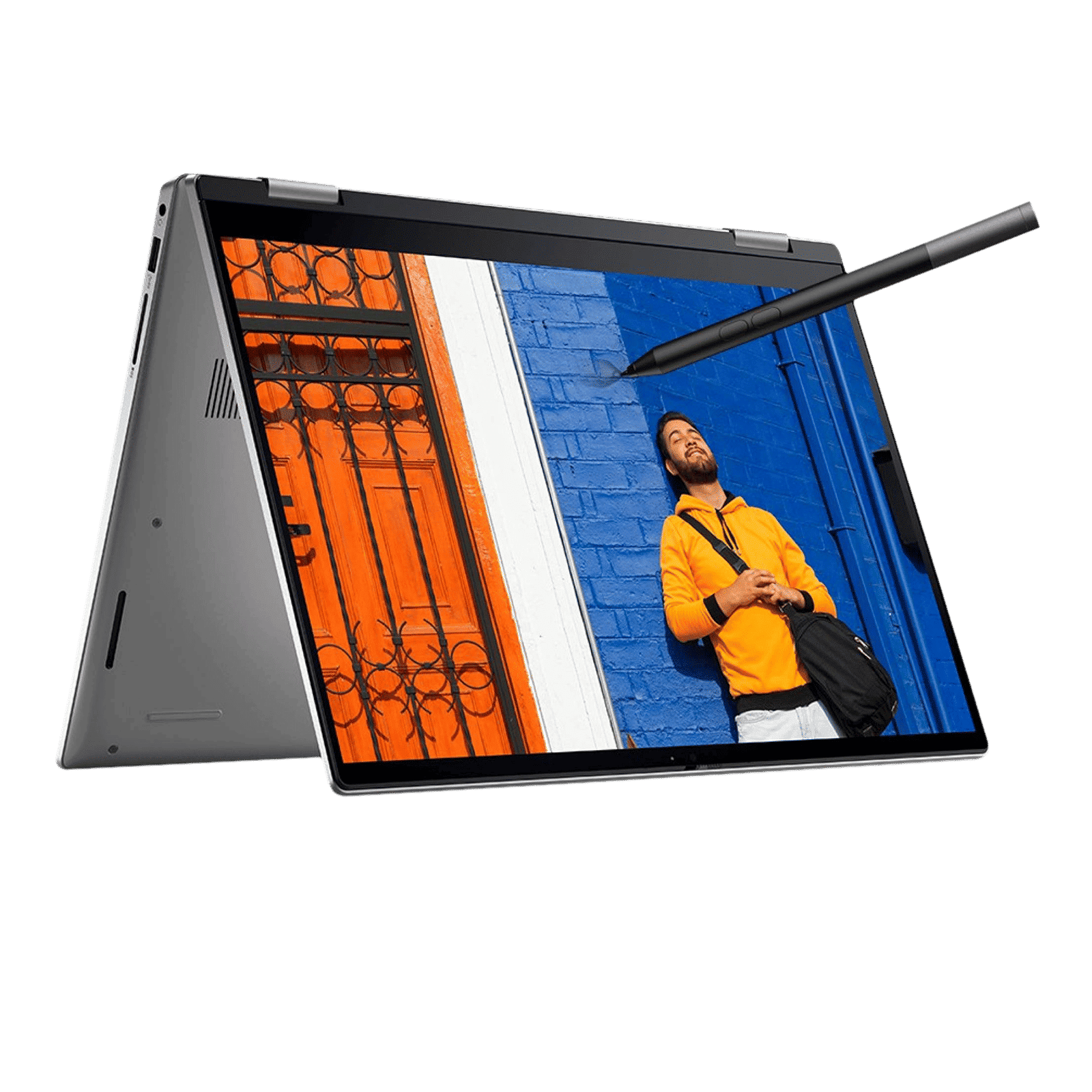 DELL Inspiron 7420 Intel Core i5 12th Gen Touchscreen 2-in-1 Laptop (8GB, 512GB SSD, Windows 11 Home, 2GB Graphics, 14 inch Full HD Plus Display, MS Office 2021, Platinum Silver, 1.57 KG)_4