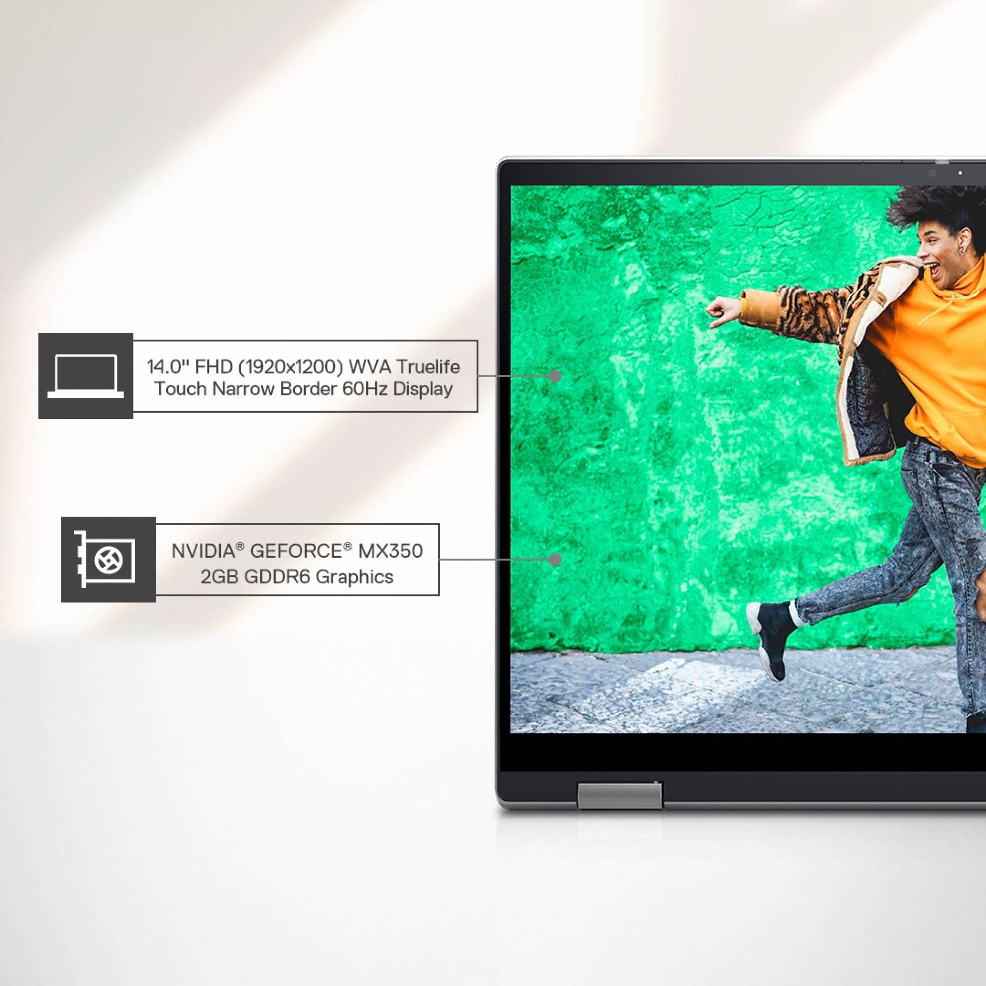 DELL Inspiron 7420 Intel Core i5 12th Gen Touchscreen 2-in-1 Laptop (8GB, 512GB SSD, Windows 11 Home, 2GB Graphics, 14 inch Full HD Plus Display, MS Office 2021, Platinum Silver, 1.57 KG)_6