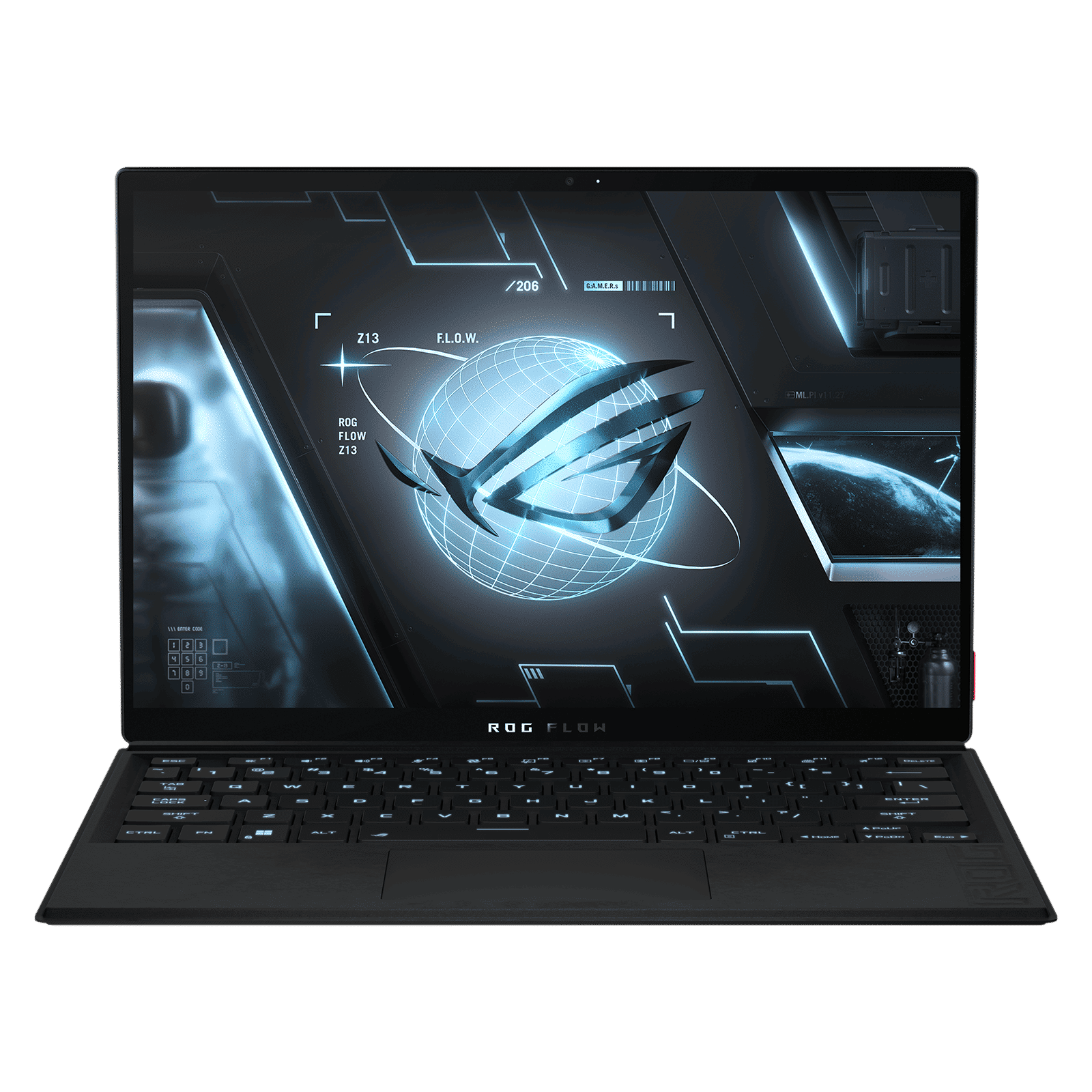 ASUS ROG Flow Z13 GZ301ZE-LC192WS Intel Core i9 12th Gen (13.4 inch, 16GB, 1TB, Windows 11 Home, MS Office 2021, NVIDIA GeForce RTX 3050 Ti, IPS Display, Black, 90NR07X1-M00AJ0)_1