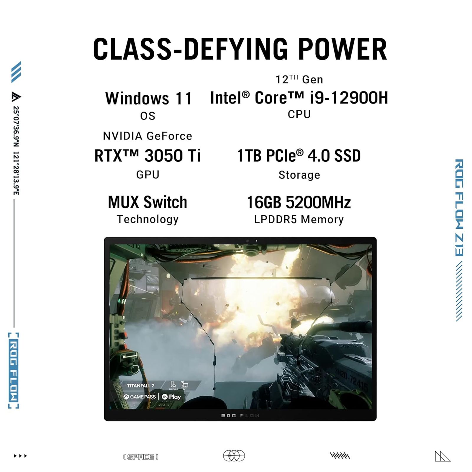 ASUS ROG Flow Z13 GZ301ZE-LC192WS Intel Core i9 12th Gen (13.4 inch, 16GB, 1TB, Windows 11 Home, MS Office 2021, NVIDIA GeForce RTX 3050 Ti, IPS Display, Black, 90NR07X1-M00AJ0)_20