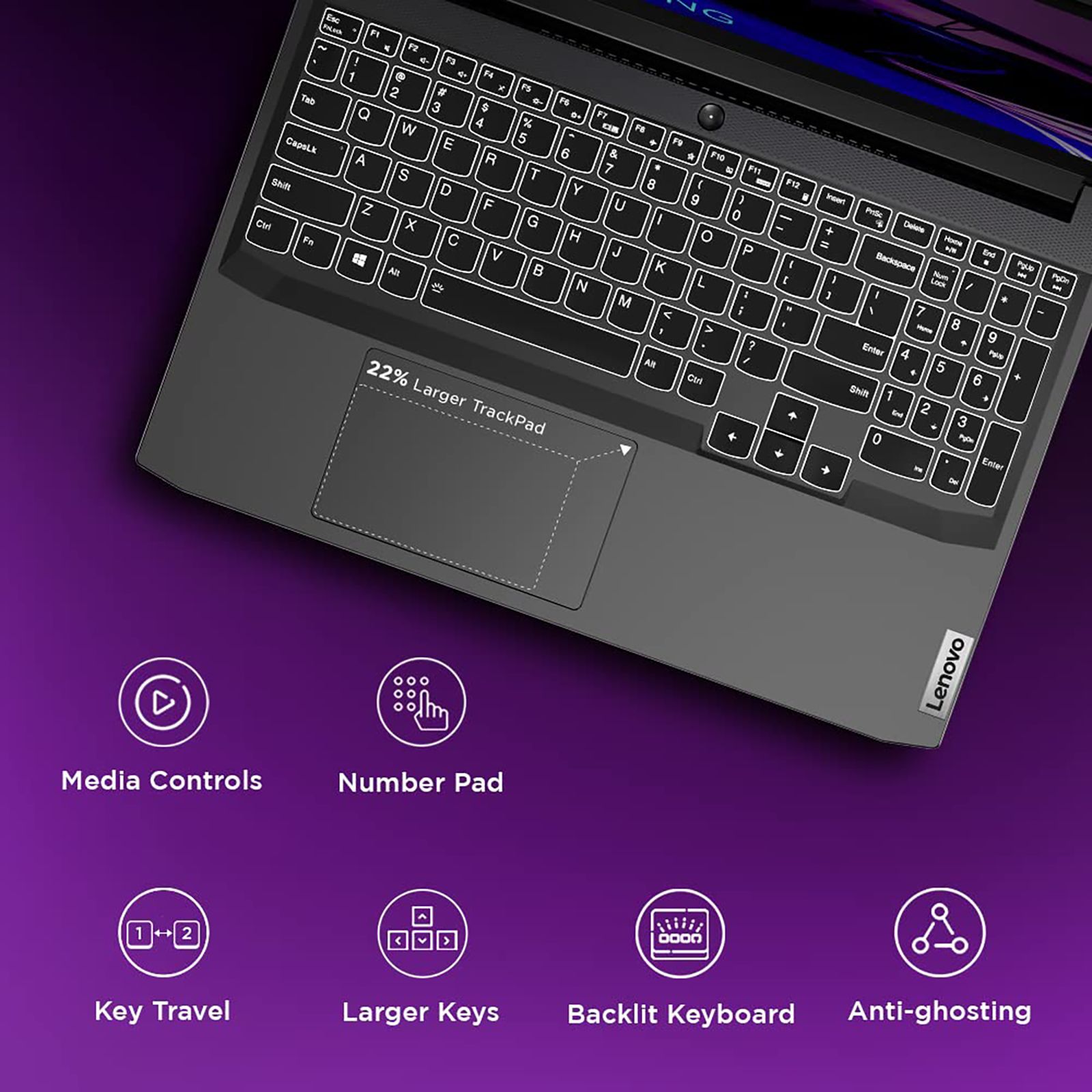 Lenovo IdeaPad Gaming 3 Intel Core i5 11th Gen (15.6 inch, 8GB, 1TB and 256GB, Windows 11 Home, MS Office 2021, NVIDIA GeForce RTX 3050, IPS Display, Shadow Black, 82K1019AIN) Lenovo IdeaPad Gaming 3 Intel Core i5 11th Gen (15.6 inch, 8GB, 1TB and 256GB, Windows 11 Home, MS Office 2021, NVIDIA GeForce RTX 3050, IPS Display, Shadow Black, 82K1019AIN)_18