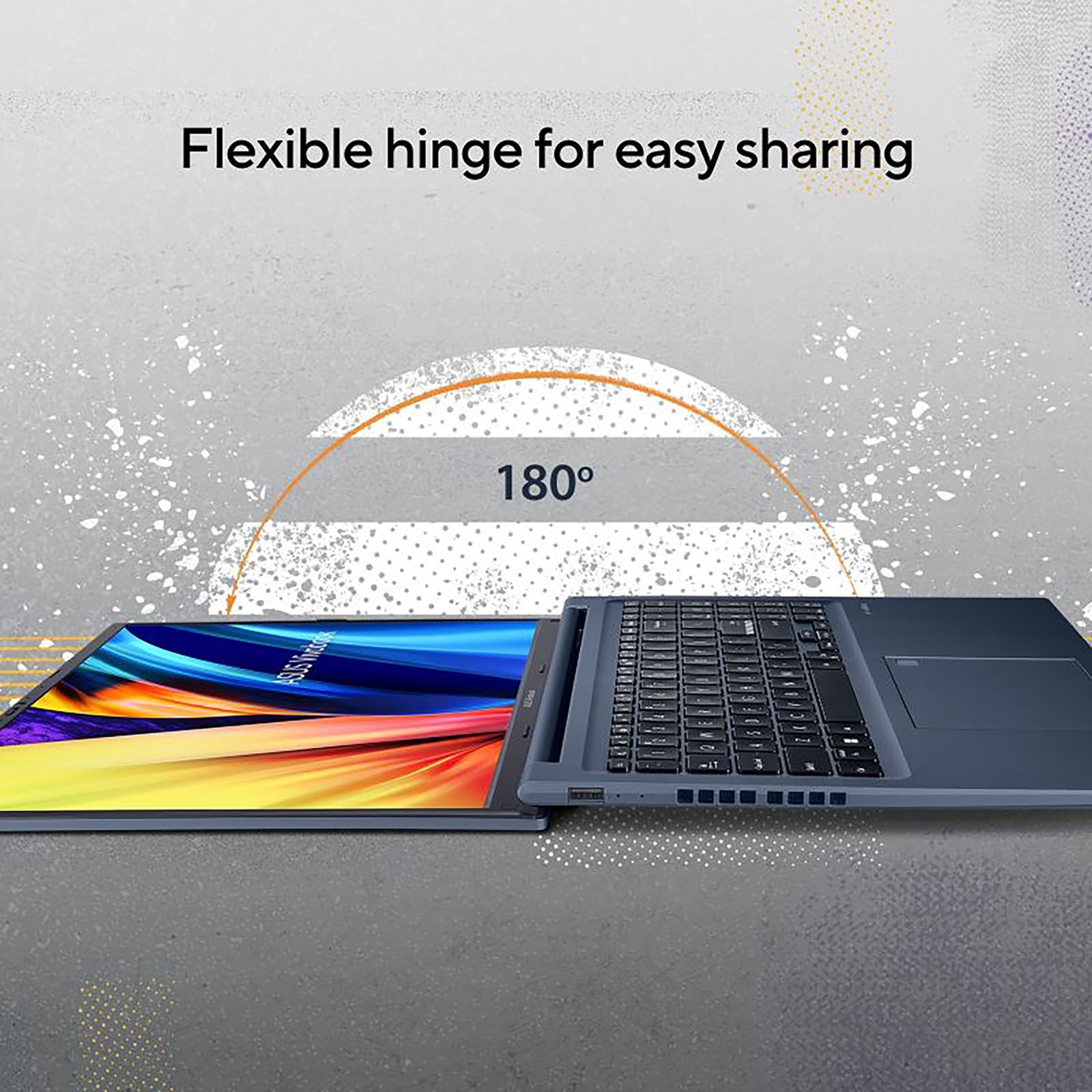 ASUS Vivobook 16X AMD Ryzen 5 Thin and Light Laptop (16GB, 512GB SSD, Windows 11 Home, 16 inch LED-Backlit Display, MS Office 2021, Quiet Blue, 1.88 KG)_19