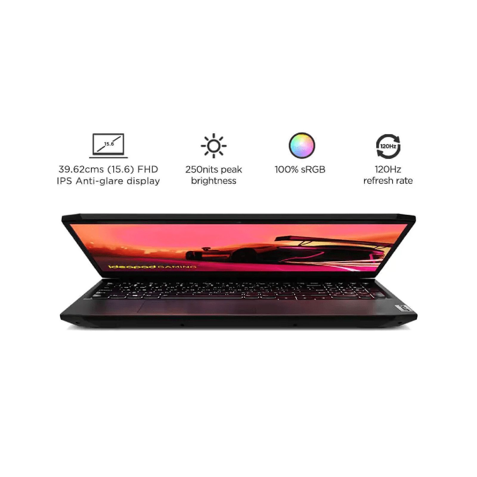 Lenovo IdeaPad Gaming 3 (82K201UKIN) Ryzen 7 Windows 11 Home Laptop (8GB RAM, 512GB SSD, NVIDIA GeForce RTX 3050 + 4GB Graphics, MS Office, 39.62cm, Shadow Black)_17