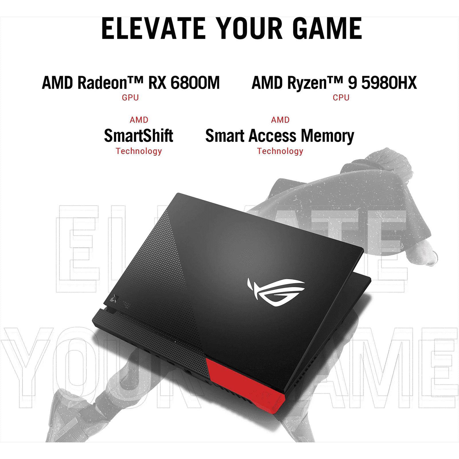 ASUS ROG Strix G15 Advantage Edition G513QY-HQ032WS AMD Ryzen 9 (15.6 inch, 16GB, 1TB, Windows 11 Home, MS Office 2021, AMD Radeon RX 6800M, IPS Display, Original Black, 90NR06X4-M002S0)_15