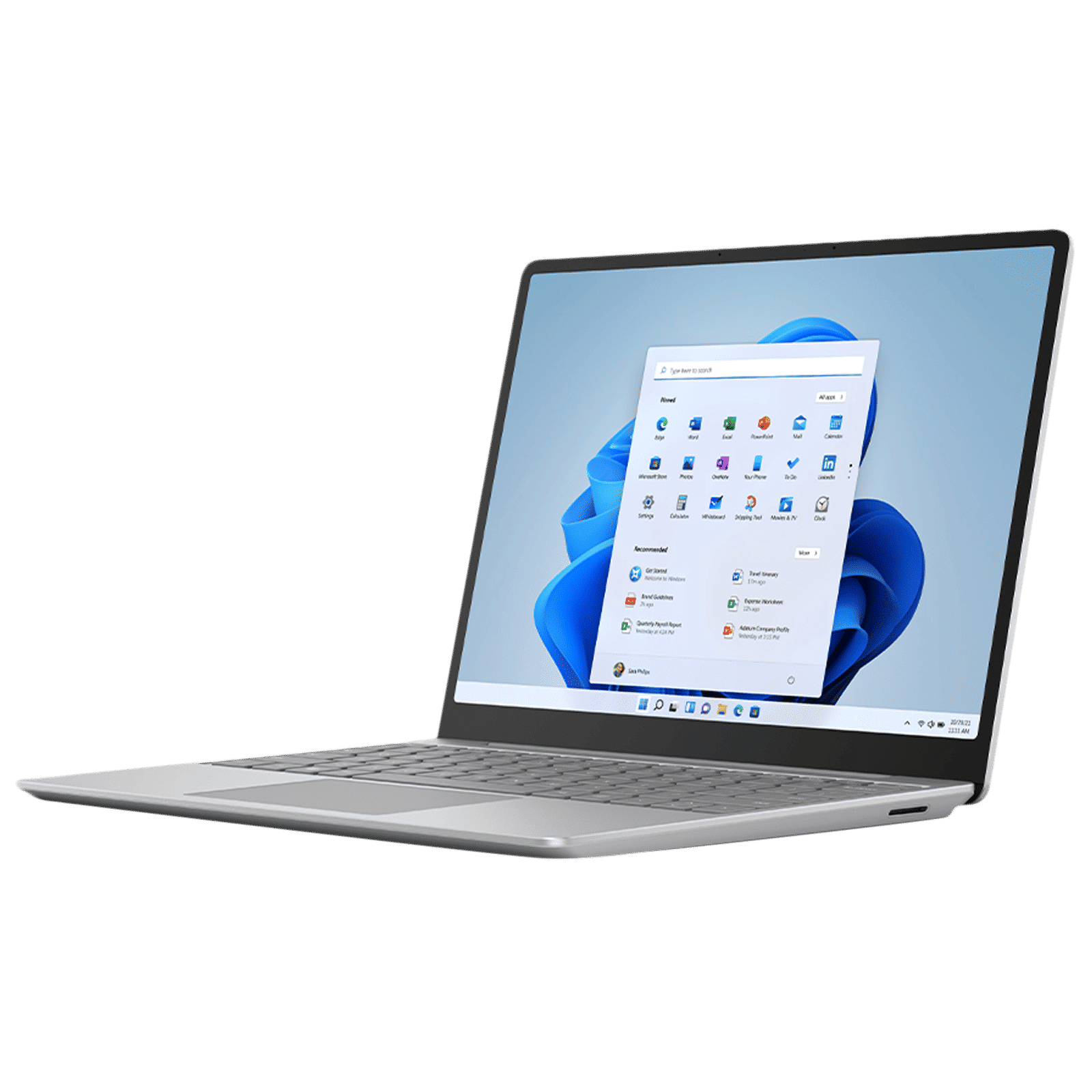 Microsoft  Surface Laptop GO 2 Intel Core i5 11th Gen (12.4 inch, 8GB, 256GB, Windows 11 Home, Intel Iris Xe, IPS Display, Platinum, 8QF-00046)_4