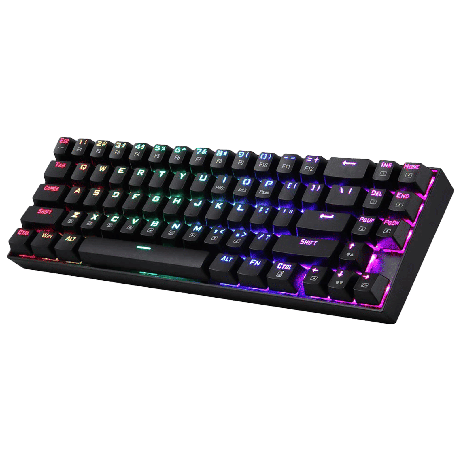 REDRAGON Diemos K599 Wireless Gaming Keyboard (RGB LED Backlight Red Switch, Black)_1