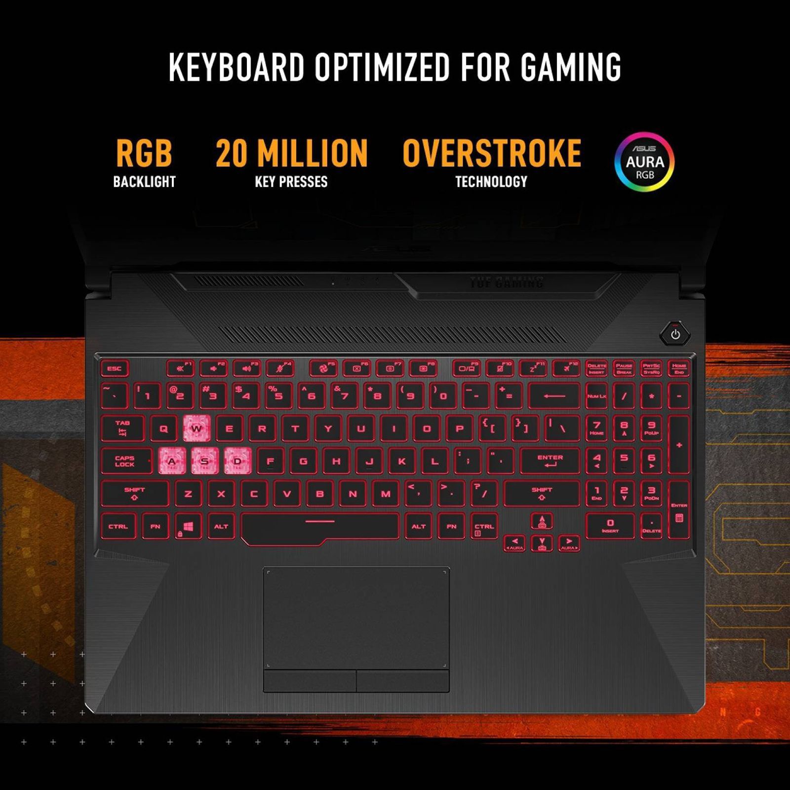 ASUS TUF A17 FA706ICB-HX061W AMD Ryzen 7 (17.3 inch, 8GB, 512GB, Windows 11 Home, NVIDIA GeForce RTX 3050, IPS Display, Graphite Black, 90NR0675-M005A0) ASUS TUF A17 FA706ICB-HX061W AMD Ryzen 7 (17.3 inch, 8GB, 512GB, Windows 11 Home, NVIDIA GeForce RTX 3050, IPS Display, Graphite Black, 90NR0675-M005A0)_17