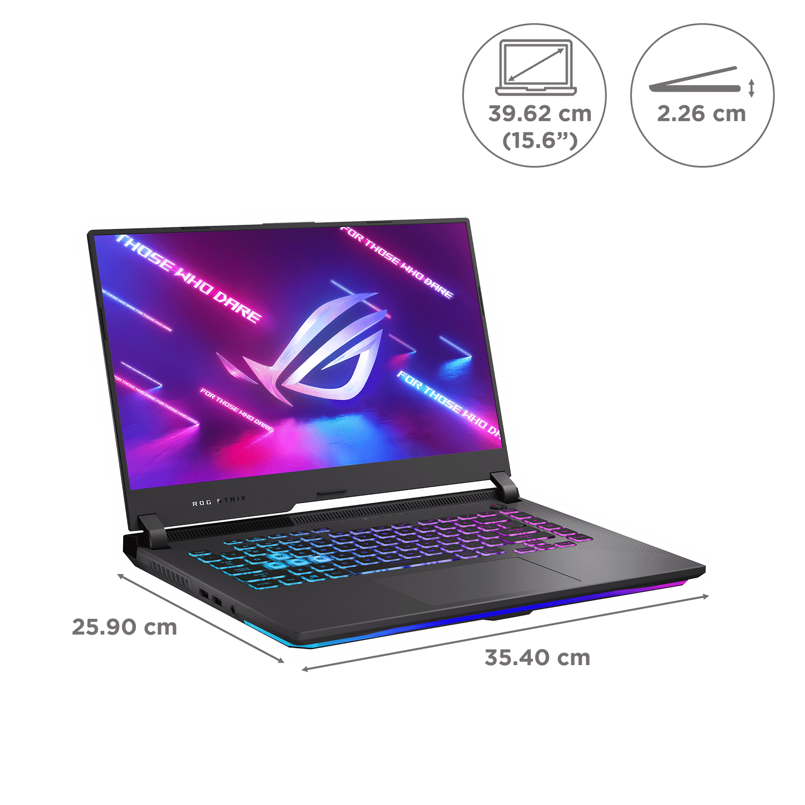 ASUS ROG Strix G15 G513RM-HQ271WS AMD Ryzen 7 (15.6 inch, 16GB, 1TB, Windows 11 Home, MS Office 2021, NVIDIA GeForce RTX 3060, IPS Display, Eclipse Gray, 90NR0845-M00EB0) ASUS ROG Strix G15 G513RM-HQ271WS AMD Ryzen 7 (15.6 inch, 16GB, 1TB, Windows 11 Home, MS Office 2021, NVIDIA GeForce RTX 3060, IPS Display, Eclipse Gray, 90NR0845-M00EB0)_2