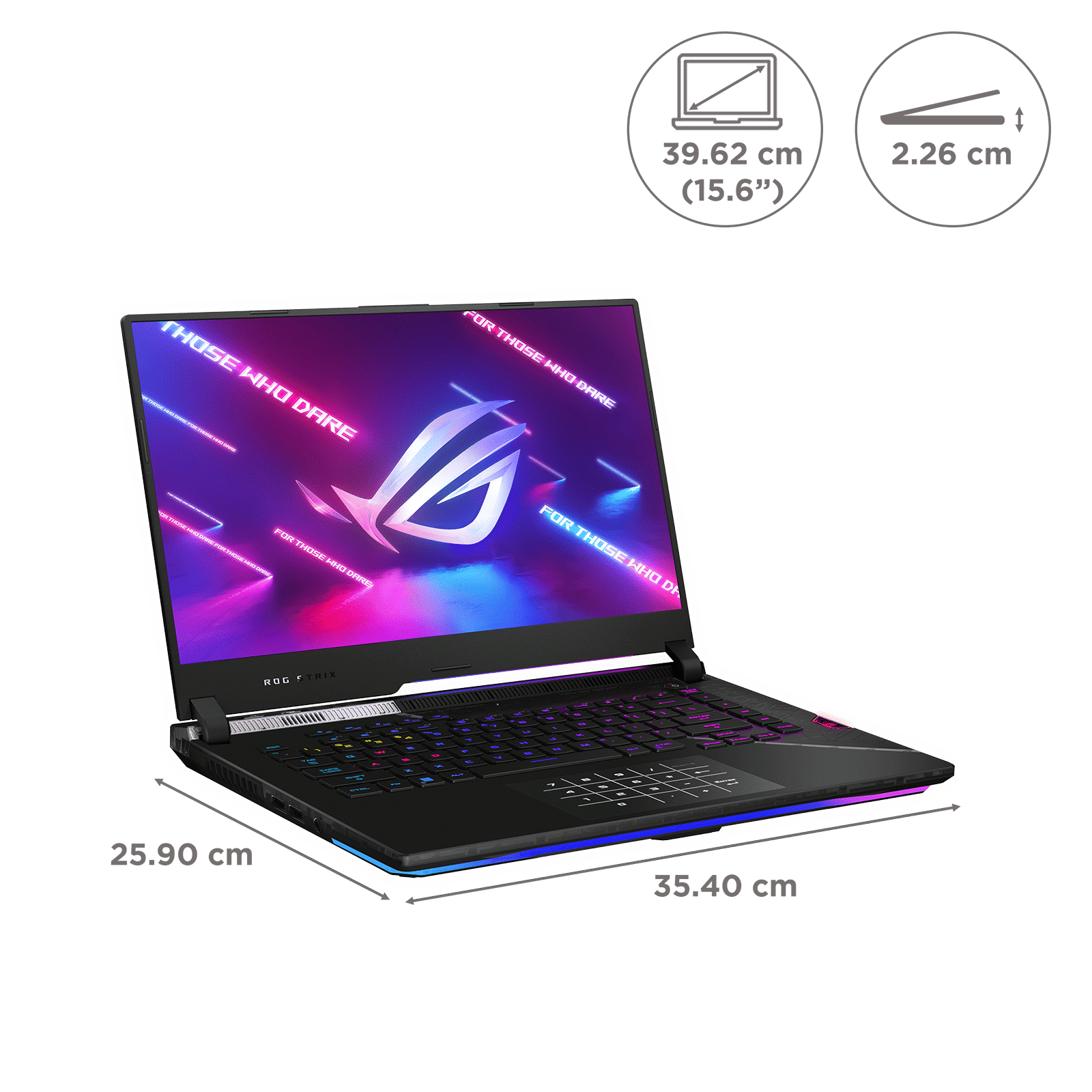 ASUS ROG Strix SCAR 15 G533ZWZ-LN136WS Intel Core i9 12th Gen (15.6 inch, 32GB, 1TB, Windows 11 Home, MS Office 2021, NVIDIA GeForce RTX 3070 Ti, IPS Display, Off Black, 90NR0872-M009Y0)_2