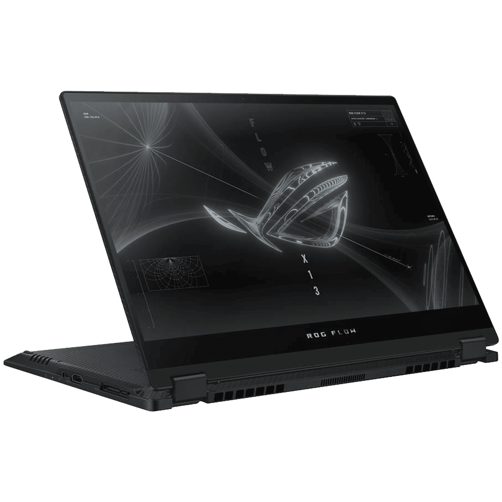 ASUS ROG Flow X13 GV301QH-K6474TS AMD Ryzen 9 (13.4 inch, 32GB, 1TB, Windows 10 Home, MS Office 2019, NVIDIA GeForce GTX 1650, IPS Display, Off Black, 90NR06C5-M11480)_9