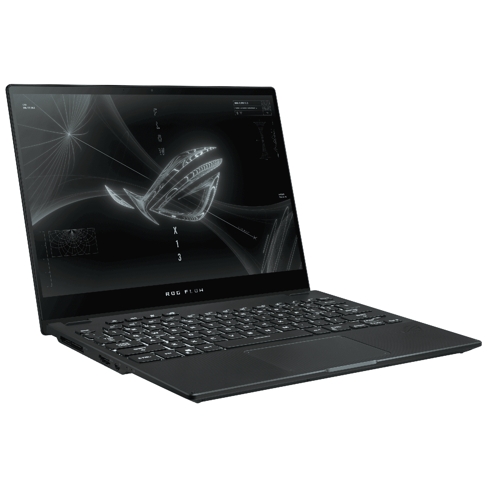 ASUS ROG Flow X13 GV301QH-K6474TS AMD Ryzen 9 (13.4 inch, 32GB, 1TB, Windows 10 Home, MS Office 2019, NVIDIA GeForce GTX 1650, IPS Display, Off Black, 90NR06C5-M11480)_10
