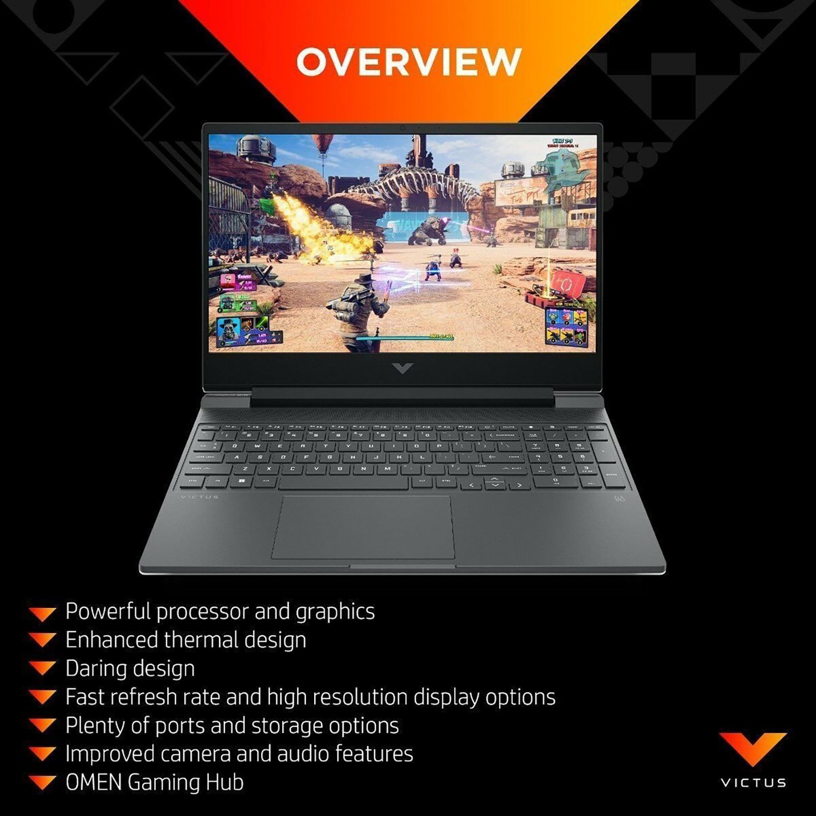 HP Victus (Fb0040AX) Ryzen 5 (15.6 inches, 8GB, 512GB, Windows 11 Home, NVIDIA GeForce GTX 1650 + 4GB Graphics, FHD IPS Display, 39.6cm, Mica Silver, 6F9T7PA#ACJ) HP Victus (Fb0040AX) Ryzen 5 (15.6 inches, 8GB, 512GB, Windows 11 Home, NVIDIA GeForce GTX 1650 + 4GB Graphics, FHD IPS Display, 39.6cm, Mica Silver, 6F9T7PA#ACJ)_10