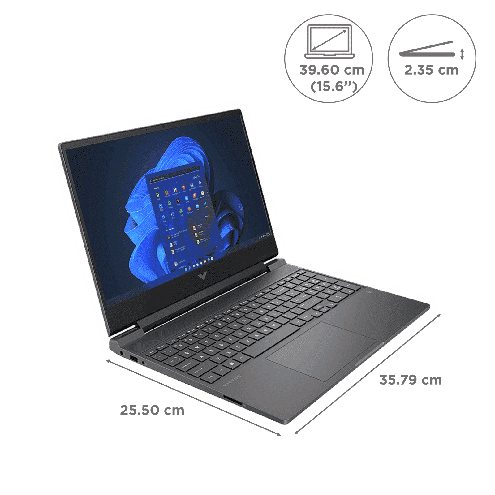 HP Victus (Fb0040AX) Ryzen 5 (15.6 inches, 8GB, 512GB, Windows 11 Home, NVIDIA GeForce GTX 1650 + 4GB Graphics, FHD IPS Display, 39.6cm, Mica Silver, 6F9T7PA#ACJ) HP Victus (Fb0040AX) Ryzen 5 (15.6 inches, 8GB, 512GB, Windows 11 Home, NVIDIA GeForce GTX 1650 + 4GB Graphics, FHD IPS Display, 39.6cm, Mica Silver, 6F9T7PA#ACJ)_2
