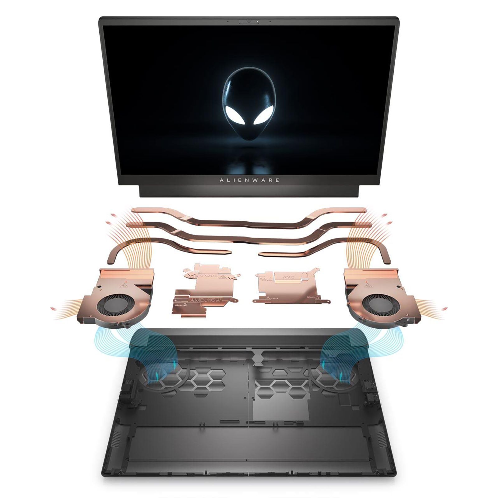 DELL Alienware M15 AMD Ryzen 7 Notebook Laptop (16GB, 512GB SSD, Windows 11 Home Basic, 6GB Graphics, 15.6 inch Full HD Display, MS Office 2021, Midnight Black, 2.6 KG)_9