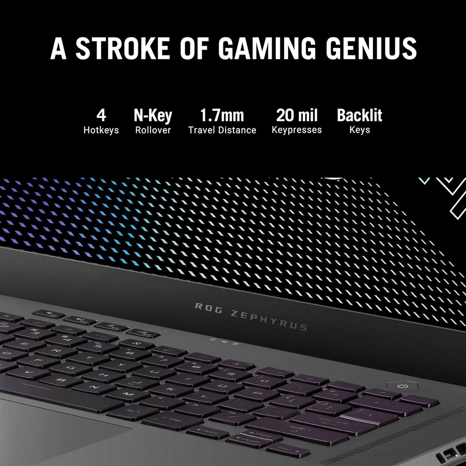 ASUS ROG Zephyrus G15 AMD Ryzen 9 Laptop (16GB, 1TB SSD, Windows 11 Home, 12GB GDDR6, 15.6 inch WQHD IPS Display, MS Office Home And Student, Eclipse Gray, 2.5Kg) ASUS ROG Zephyrus G15 AMD Ryzen 9 Laptop (16GB, 1TB SSD, Windows 11 Home, 12GB GDDR6, 15.6 inch WQHD IPS Display, MS Office Home And Student, Eclipse Gray, 2.5Kg)_8