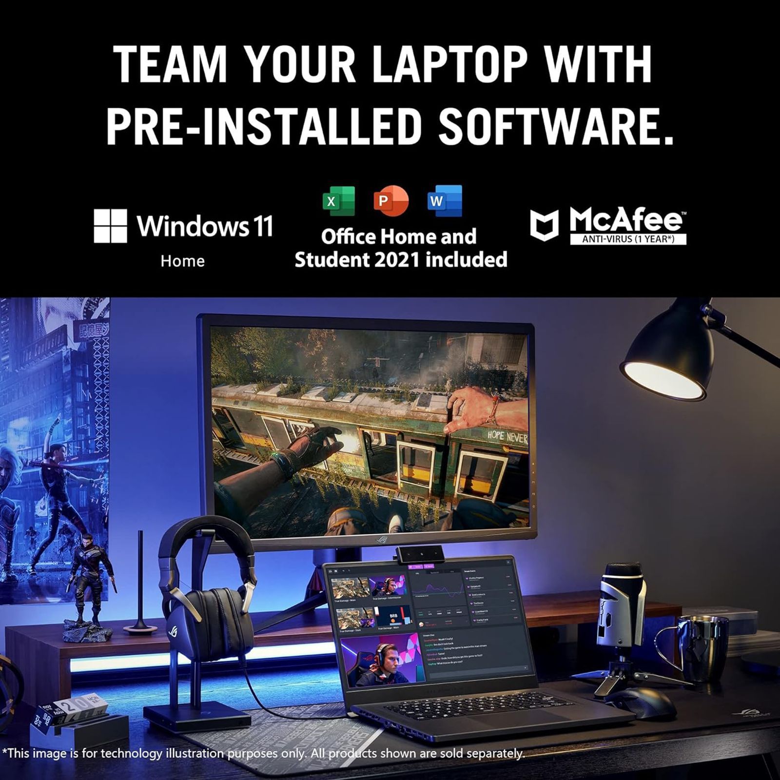 ASUS ROG Zephyrus G15 AMD Ryzen 9 Laptop (16GB, 1TB SSD, Windows 11 Home, 12GB GDDR6, 15.6 inch WQHD IPS Display, MS Office Home And Student, Eclipse Gray, 2.5Kg) ASUS ROG Zephyrus G15 AMD Ryzen 9 Laptop (16GB, 1TB SSD, Windows 11 Home, 12GB GDDR6, 15.6 inch WQHD IPS Display, MS Office Home And Student, Eclipse Gray, 2.5Kg)_9