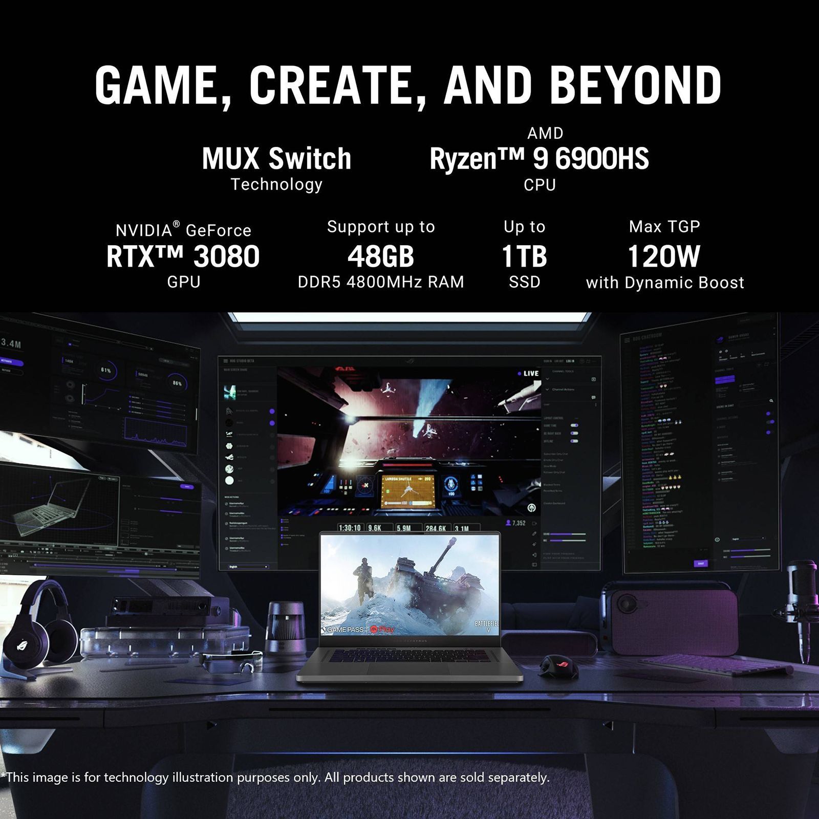 ASUS ROG Zephyrus G15 AMD Ryzen 9 Laptop (16GB, 1TB SSD, Windows 11 Home, 12GB GDDR6, 15.6 inch WQHD IPS Display, MS Office Home And Student, Eclipse Gray, 2.5Kg) ASUS ROG Zephyrus G15 AMD Ryzen 9 Laptop (16GB, 1TB SSD, Windows 11 Home, 12GB GDDR6, 15.6 inch WQHD IPS Display, MS Office Home And Student, Eclipse Gray, 2.5Kg)_17