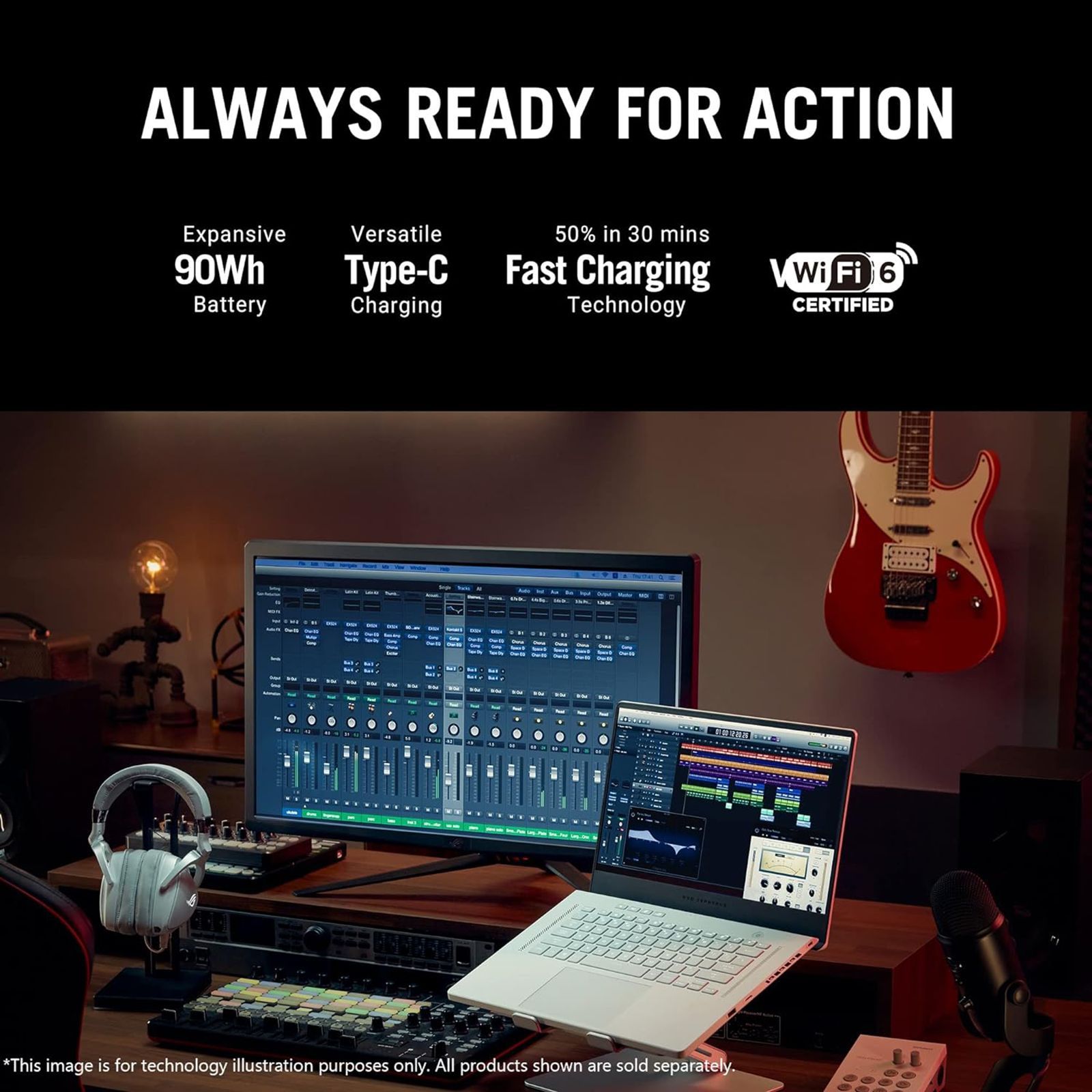 ASUS ROG Zephyrus G15 AMD Ryzen 9 (15.6 inch, 16GB, 1TB, Windows 11 Home, MS Office Home and Student, NVIDIA 3070 Ti Laptop GPU, WQHD IPS Display, Moonlight White, GA503RW-LN066WS) ASUS ROG Zephyrus G15 AMD Ryzen 9 (15.6 inch, 16GB, 1TB, Windows 11 Home, MS Office Home and Student, NVIDIA 3070 Ti Laptop GPU, WQHD IPS Display, Moonlight White, GA503RW-LN066WS)_12