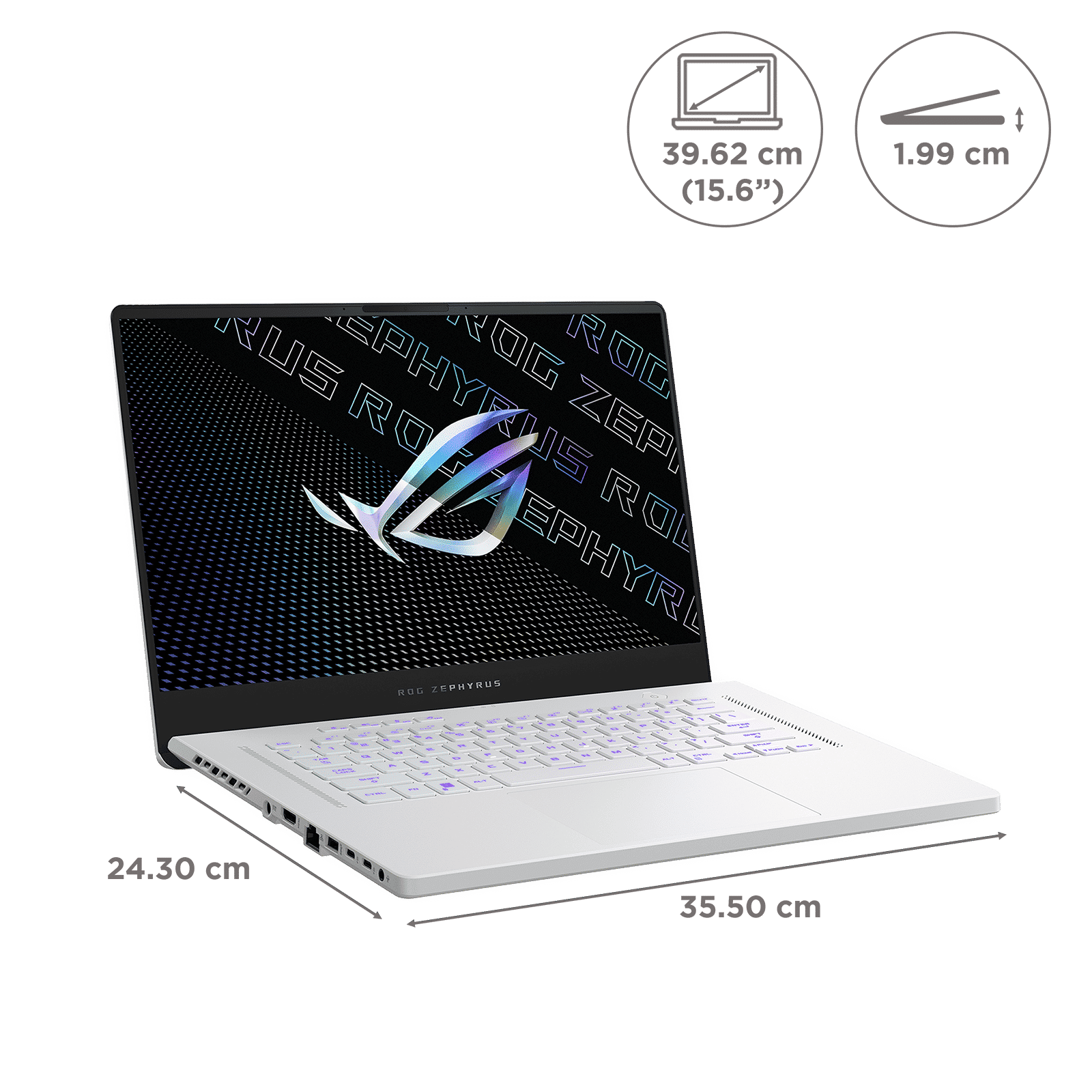 ASUS ROG Zephyrus G15 AMD Ryzen 9 (15.6 inch, 16GB, 1TB, Windows 11 Home, MS Office Home and Student, NVIDIA 3070 Ti Laptop GPU, WQHD IPS Display, Moonlight White, GA503RW-LN066WS) ASUS ROG Zephyrus G15 AMD Ryzen 9 (15.6 inch, 16GB, 1TB, Windows 11 Home, MS Office Home and Student, NVIDIA 3070 Ti Laptop GPU, WQHD IPS Display, Moonlight White, GA503RW-LN066WS)_2