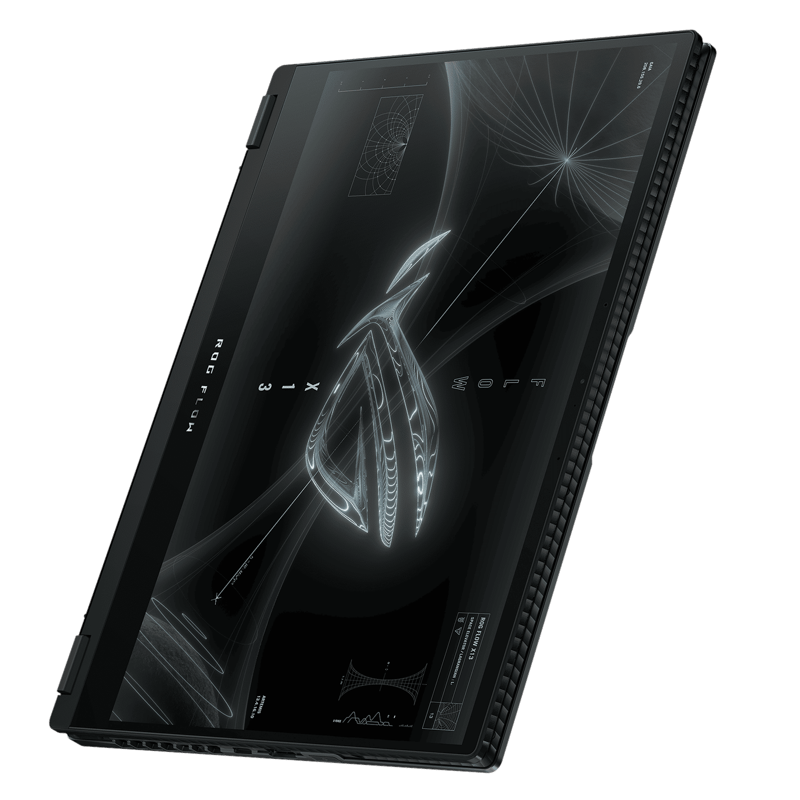 ASUS ROG Flow X13 AMD Ryzen 7 (13.4 inch, 16GB, 1TB, Windows 11 Home, MS Office Home and Student, UHD+ IPS Display, Off Black, GV301RA-LI030WS)_11