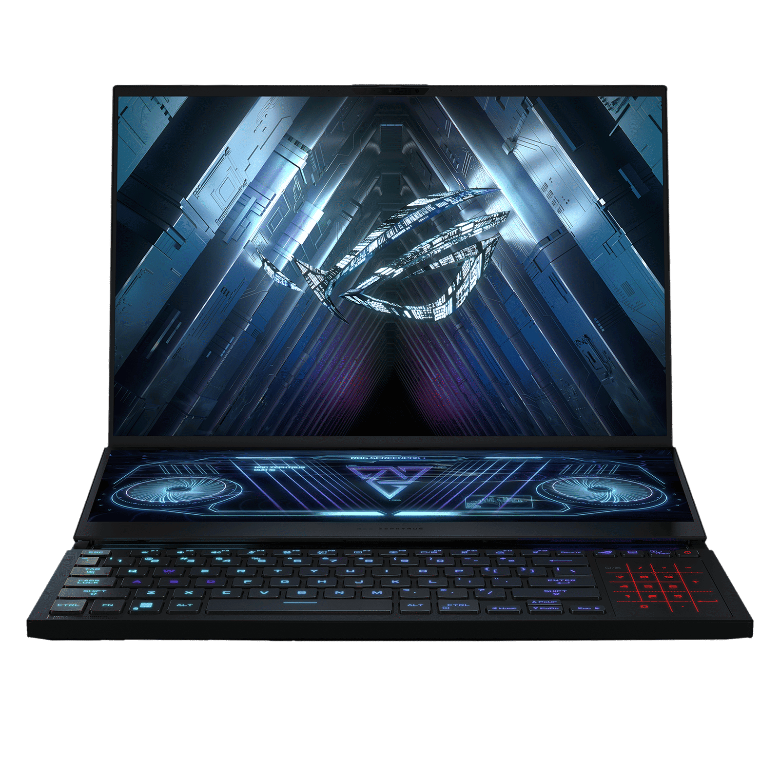 ASUS ROG Zephyrus Duo 16 AMD Ryzen 7 (16 inch, 32GB, 2TB, Windows 11 Home, MS Office Home and Student, NVIDIA GeForce RTX 3060 Graphics, FHD+ IPS Display, Black, GX650RM-LS019WS)_1