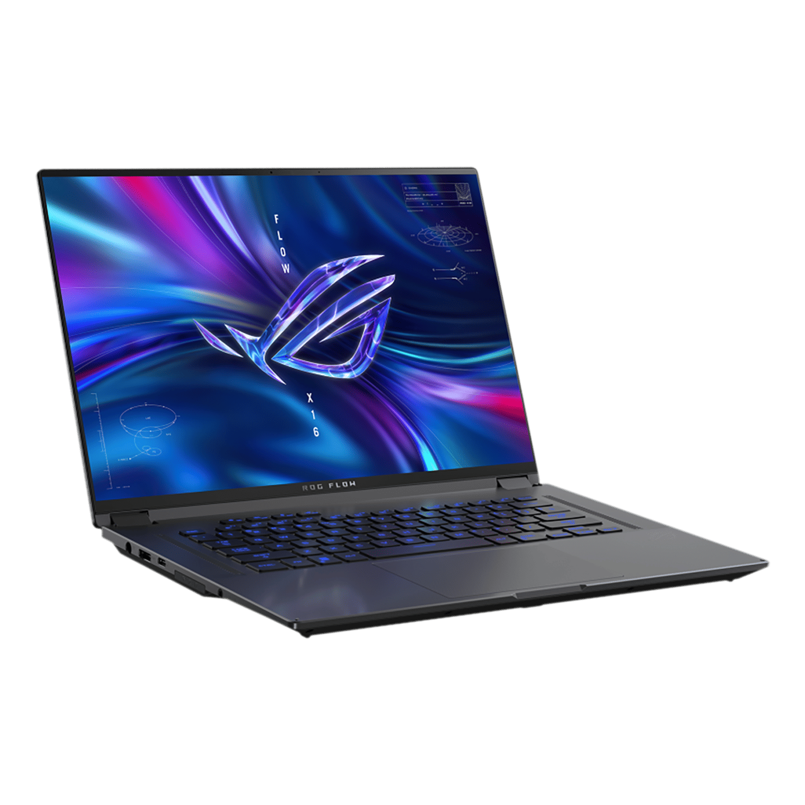 ASUS ROG Flow X16 AMD Ryzen 7 (16 inch, 16GB, 1TB, Windows 11 Home, MS Office Home and Student, NVIDIA GeForce RTX 3060, QHD+ IPS Display, Eclipse Gray, GV601RM-M6054WS)_10