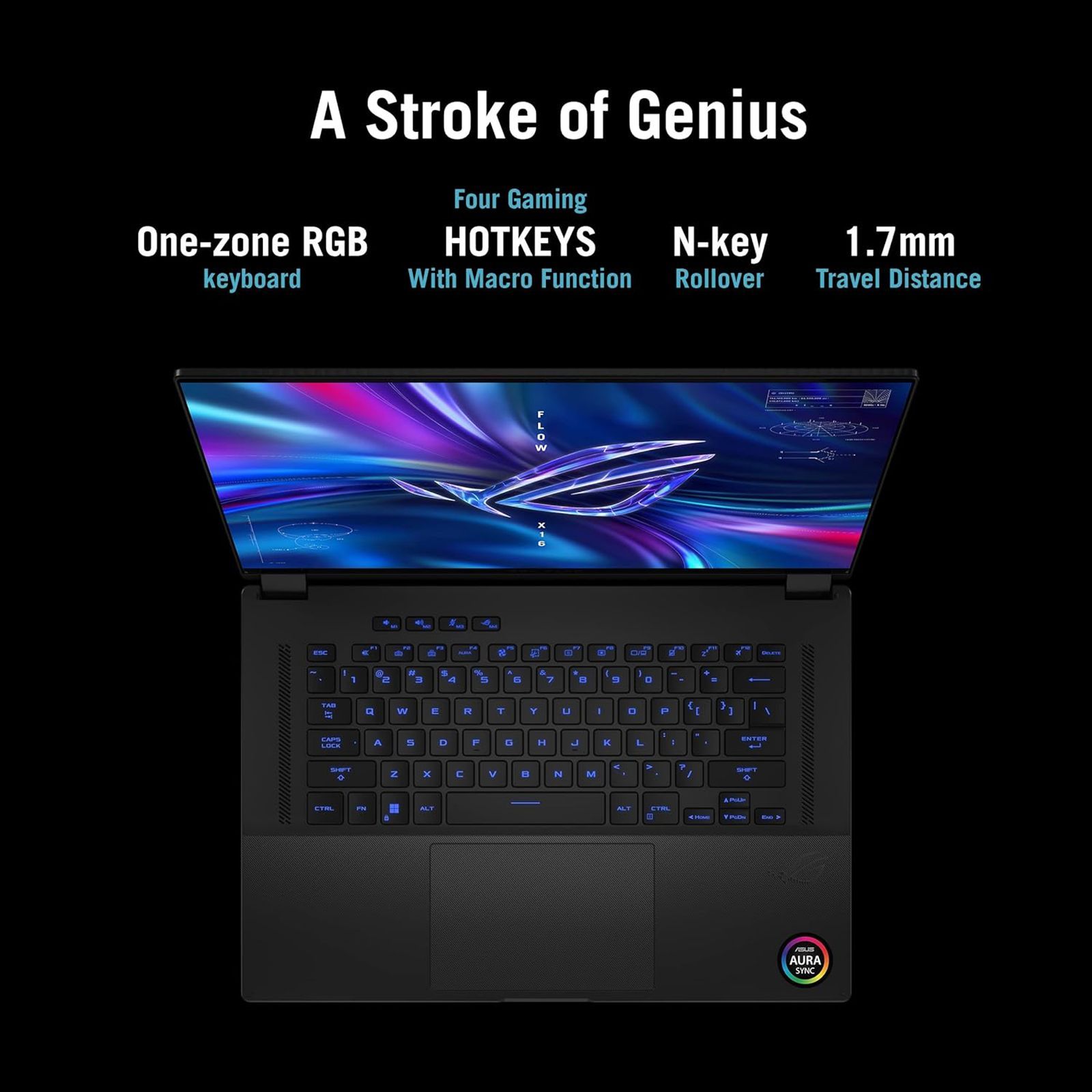 ASUS ROG Flow X16 AMD Ryzen 7 (16 inch, 16GB, 1TB, Windows 11 Home, MS Office Home and Student, NVIDIA GeForce RTX 3060, QHD+ IPS Display, Eclipse Gray, GV601RM-M6054WS)_18