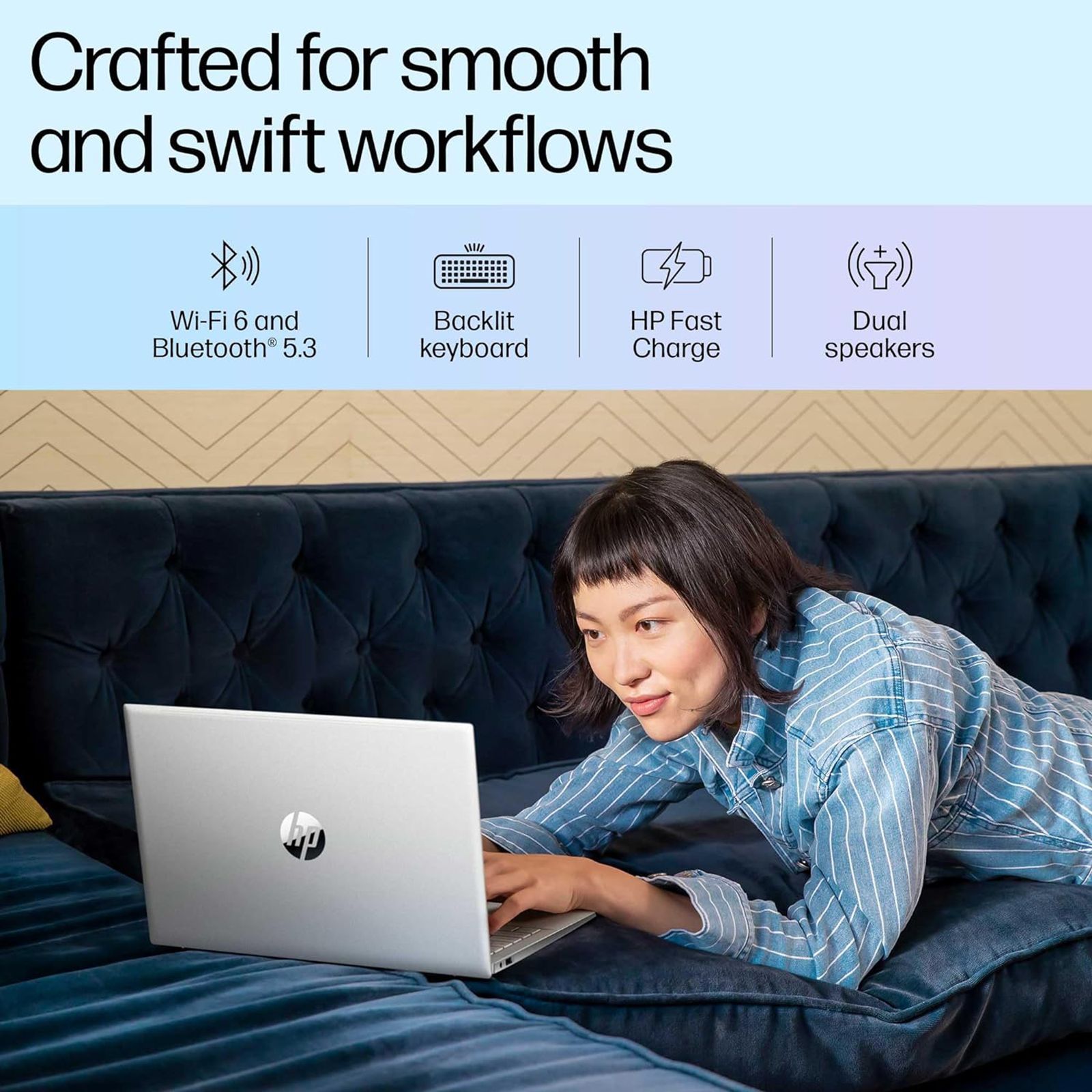 HP Pavilion DV2014TU Intel Core i5 12th Gen (14 inch, 16GB, 512GB, Windows 11 Home, MS Office Home and Student, Intel Iris Xe Graphics, FHD Display, Natural Silver, 6K9C3PA#ACJ)_9