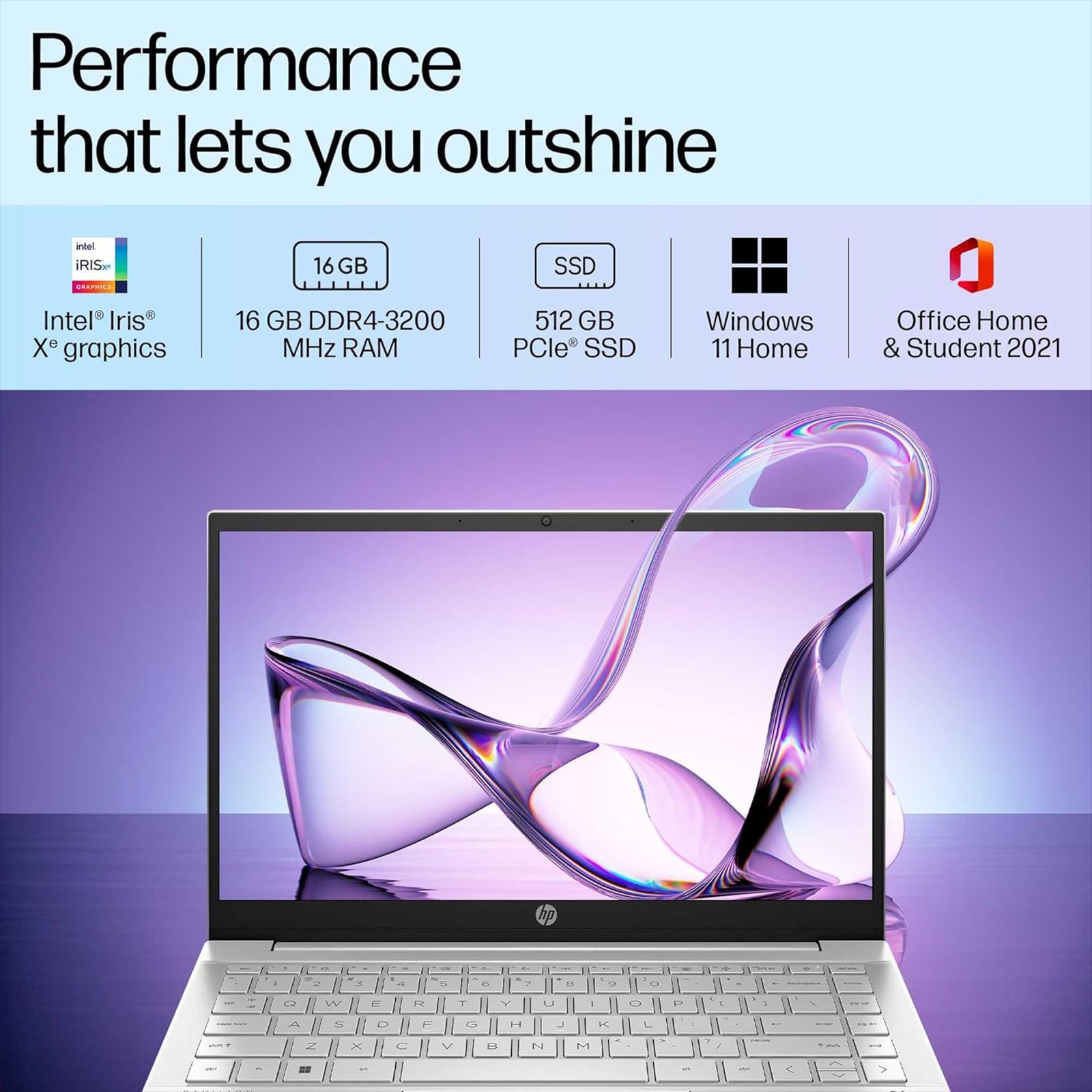 HP Pavilion DV2014TU Intel Core i5 12th Gen (14 inch, 16GB, 512GB, Windows 11 Home, MS Office Home and Student, Intel Iris Xe Graphics, FHD Display, Natural Silver, 6K9C3PA#ACJ)_16