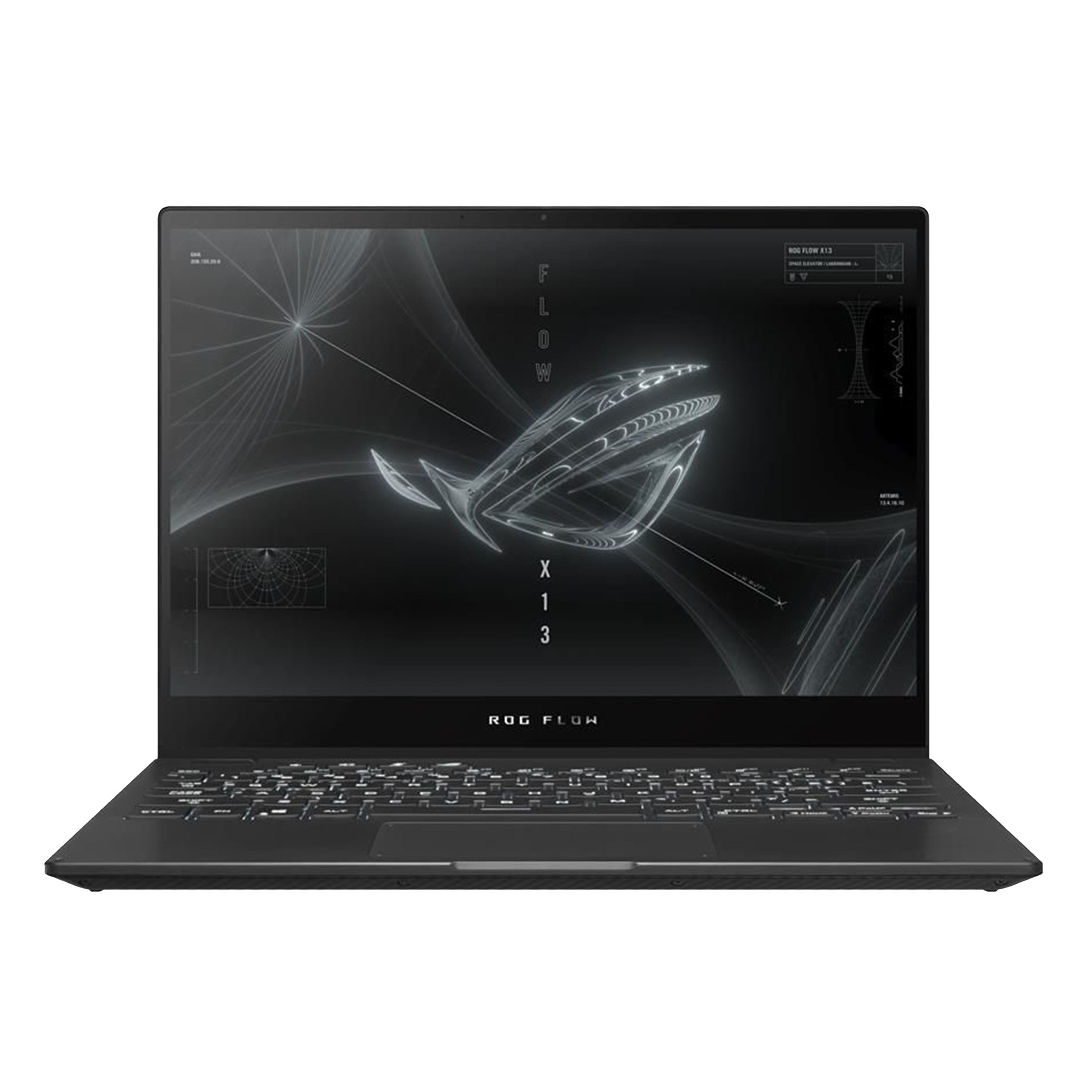 ASUS ROG Flow X13 GV301QE-K6153TS AMD Ryzen 9 (13.4 inch, 32GB, 1TB, Windows 10 Home, Office Home and Student 2019, NVIDIA GeForce RTX 3050 Ti Graphics, Full HD+ IPS Display, Off Black, 90NR04H1-M03430)_1