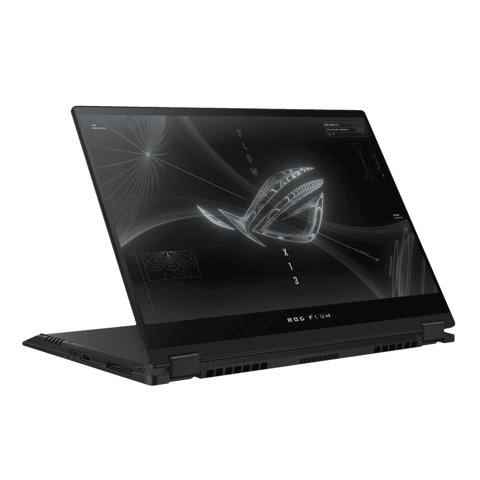 ASUS ROG Flow X13 GV301QH-K6461TS AMD Ryzen 9 (13.4 inch, 32GB, 1TB, Windows 10 Home, MS Office Home and Student 2019, NVIDIA GeForce GTX 1650 Graphics, Full HD+ IPS Display, Off Black, 90NR06C1-M11000)_13