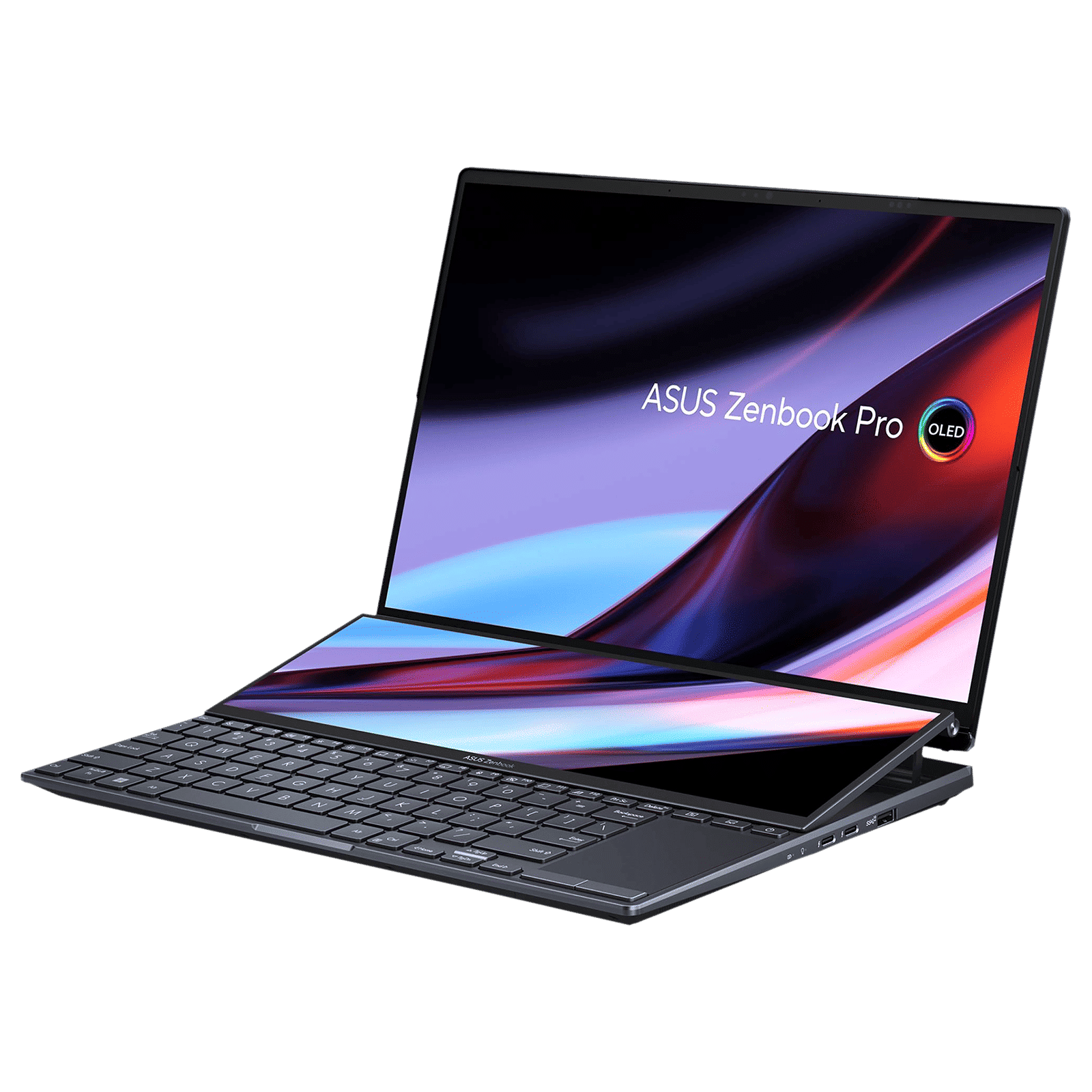 ASUS Zenbook Pro 14 Duo 2022 Intel Evo Core i7 12th Gen (14 inch, 16GB, 1TB, Windows 11, MS Office, Intel Iris Xe Graphics, Tech Black, UX8402ZA-LM711WS)_4