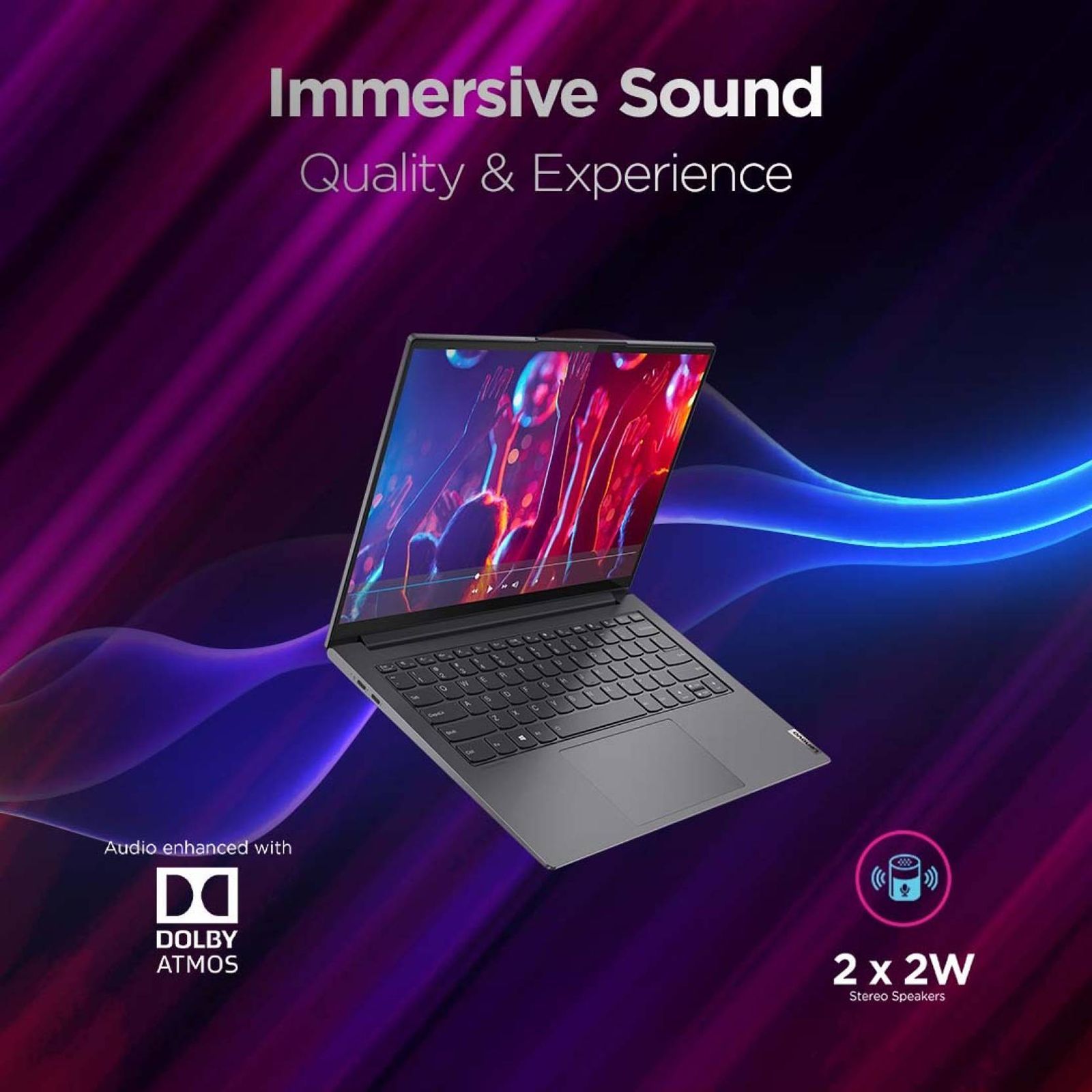 Lenovo Yoga Slim 7 Pro 14IHU5 Intel Core i5 11th Gen Thin & Light Laptop (16GB, 512GB SSD, Windows 11 Home, 14 inch 2.8K IPS Display, MS Office 2021, Slate Grey, 1.3 KG)_10