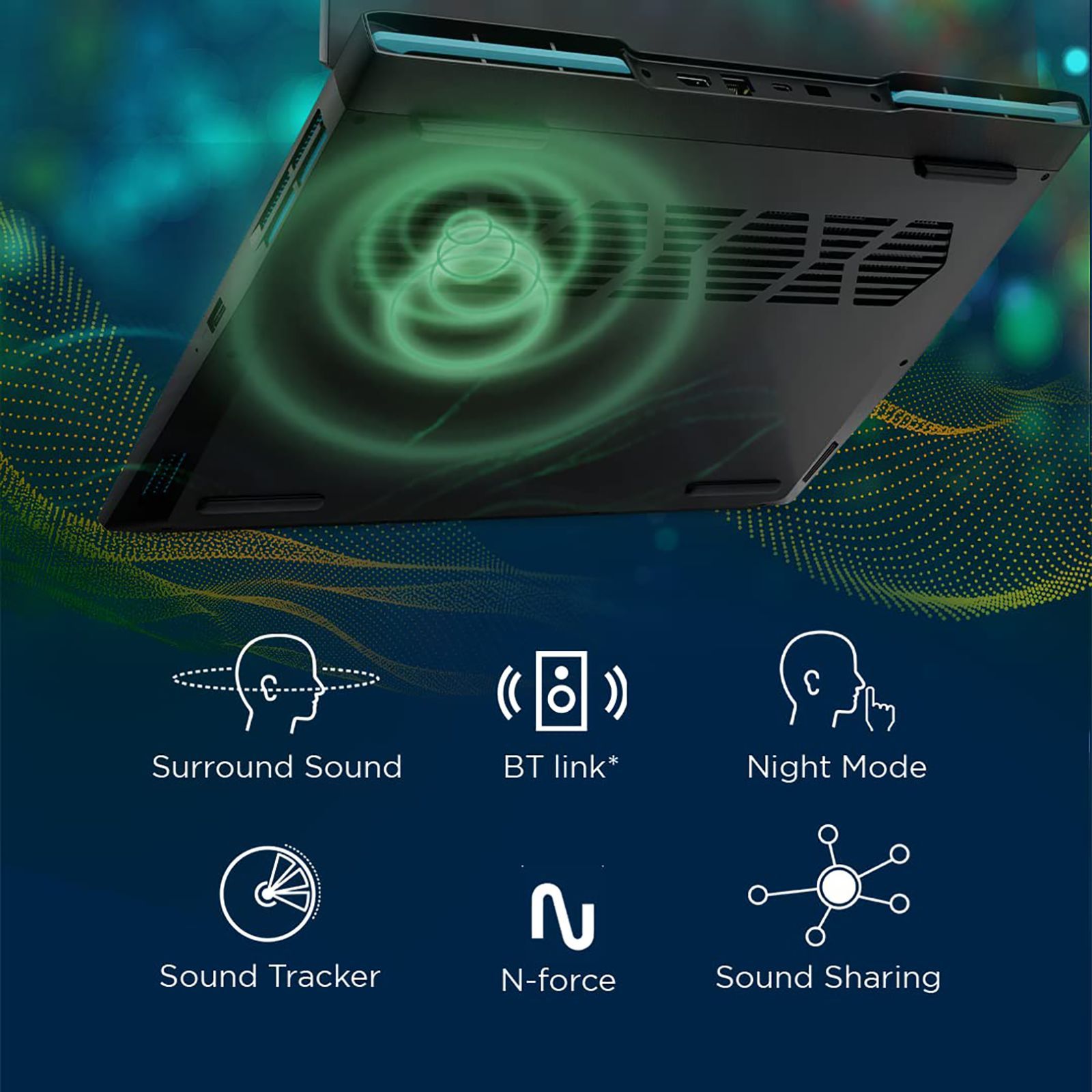 Lenovo IdeaPad Gaming 3 16IAH7 Intel Core i7 12th Gen (16 inch, 16GB, 512GB, Windows 11 Home, MS Office 2021, NVIDIA GeForce RTX 3060 Graphics, WUXGA IPS Display, Onyx Grey, 82SA00B2IN)_16