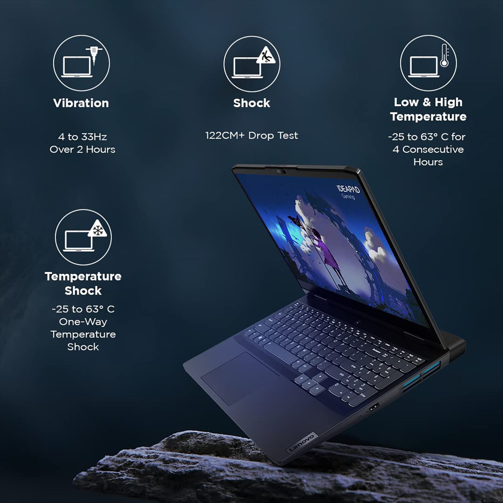Lenovo IdeaPad Gaming 3 16IAH7 Intel Core i7 12th Gen (16 inch, 16GB, 512GB, Windows 11 Home, MS Office 2021, NVIDIA GeForce RTX 3060 Graphics, WUXGA IPS Display, Onyx Grey, 82SA00B2IN)_17