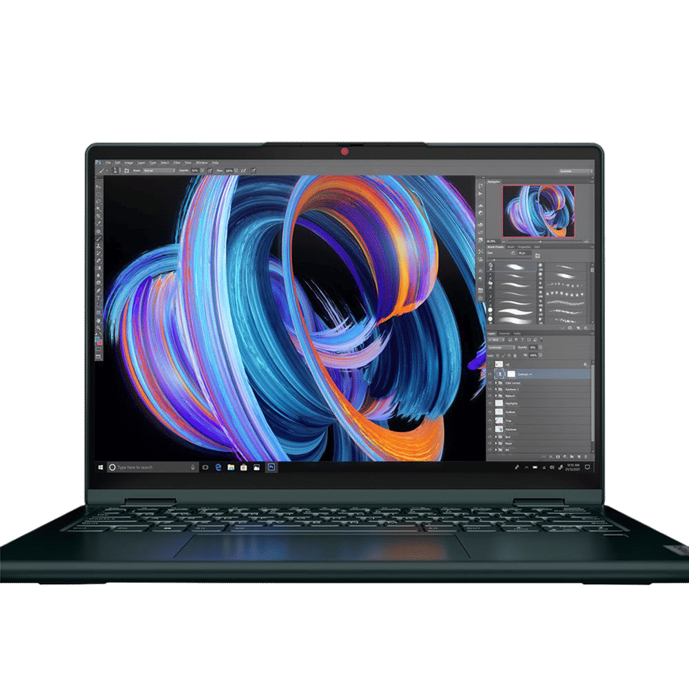 Lenovo Yoga 6 13ALC7 AMD Ryzen 5 (13.3 inch, 16GB, 512GB, Windows 11, MS Office 2021, AMD Radeon, WUXGA IPS Display, Dark Teal, 82UD0069IN)_19